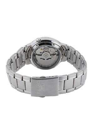 Seiko 5 Automatic Black Dial Stainless Steel Bracelet Men's Watch SNKA23K1 - Image 5