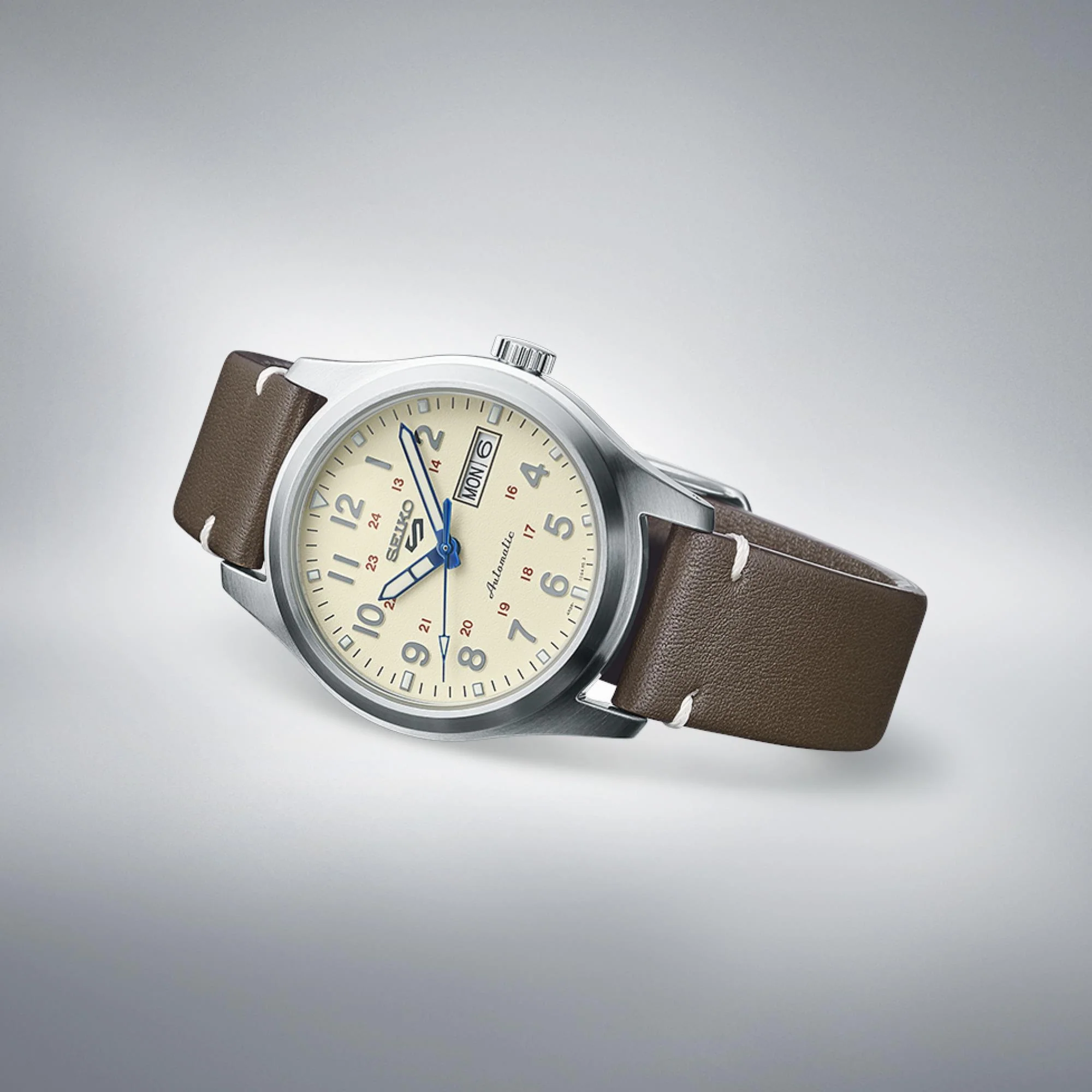 Seiko 5 Sports Laurel Limited Edition 110th Anniversary Beige Dial SRPK41K1 - Image 4