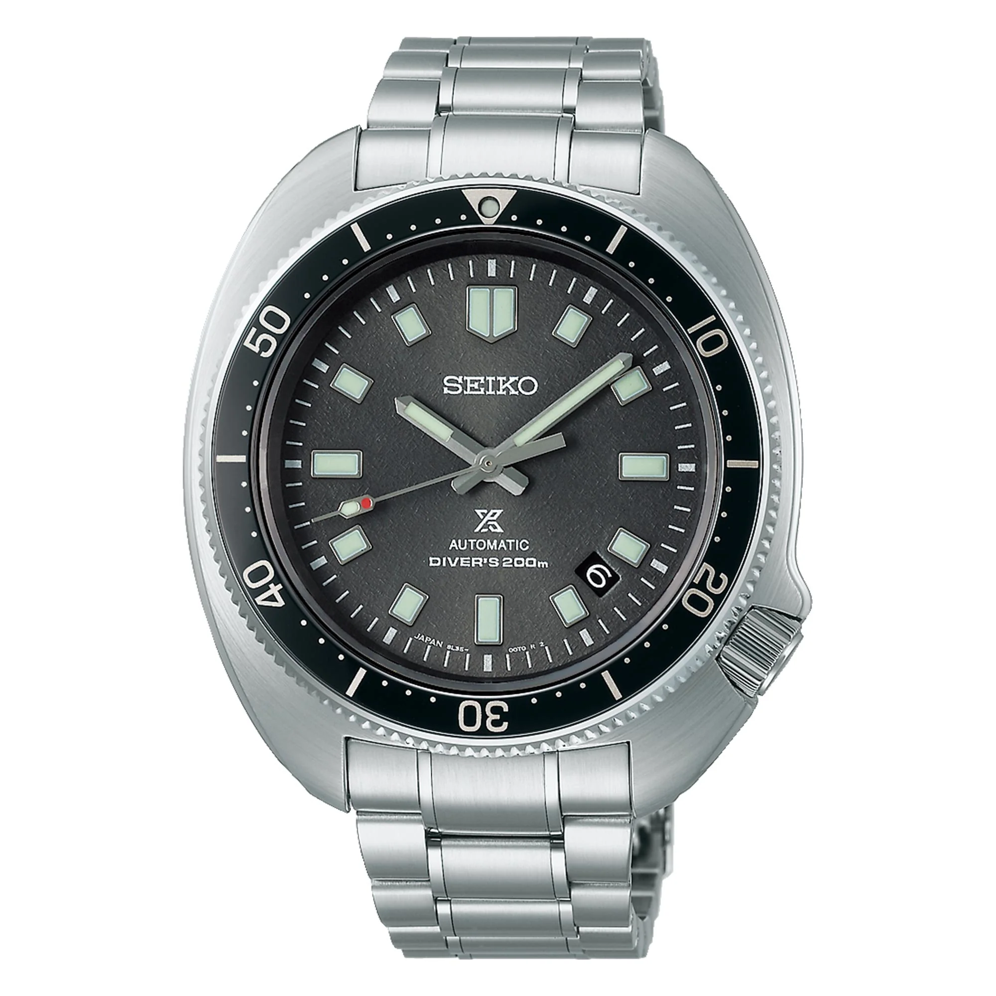 Seiko Prospex 'Captain Willard' Automatic Black Dial Stainless Steel Bracelet Men's Watch SLA051J1 - Image 3