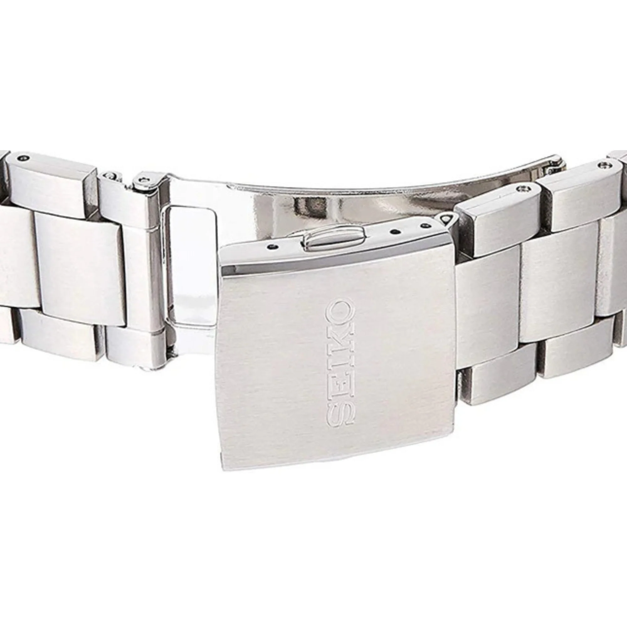 Seiko Conceptual Quartz Chronograph Blue Dial Steel Strap Men’s Watch SSB377P1 - Image 9