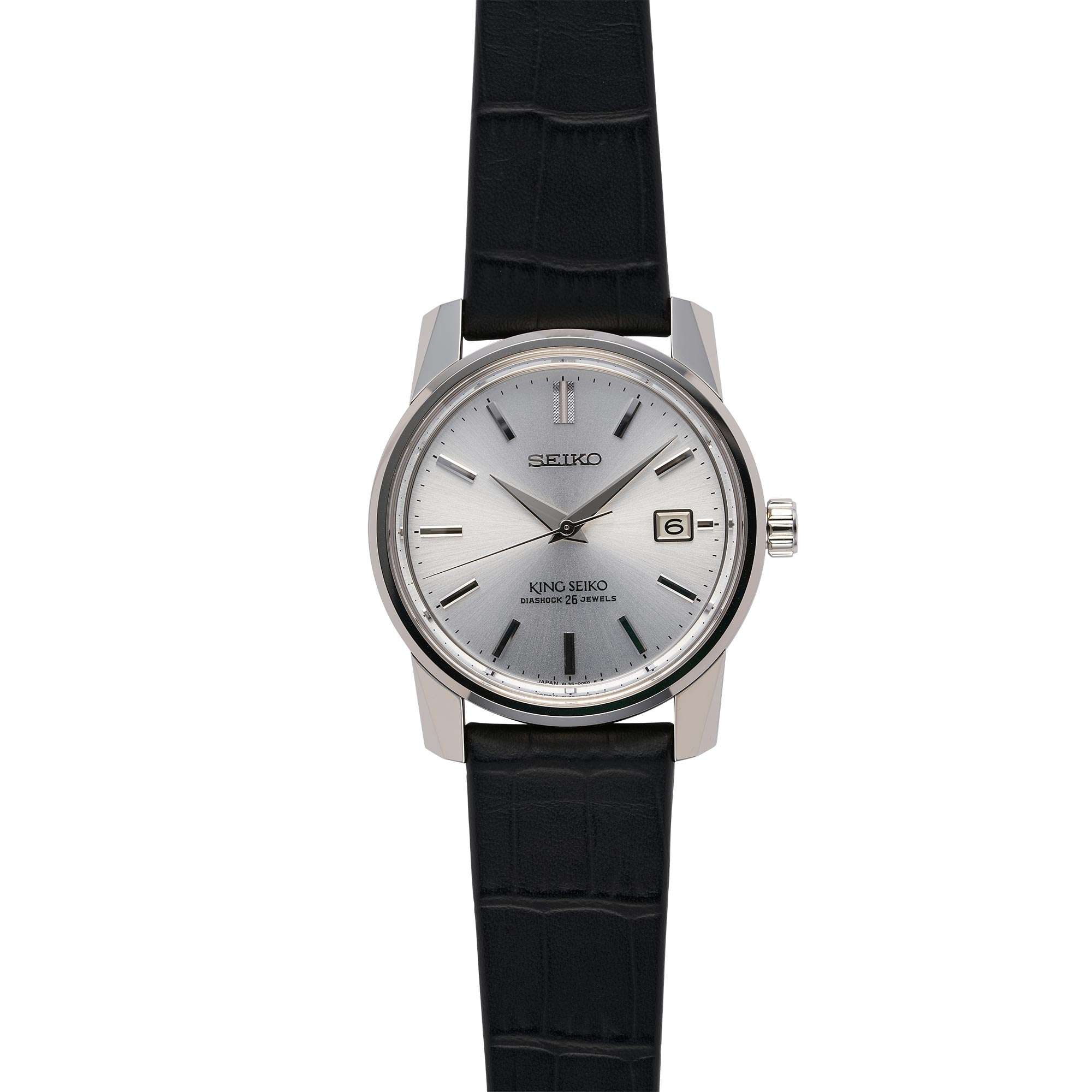 Seiko 'King Seiko' KSK Reissue 140th Anniversary Limited Edition Automatic Silver Dial Men's Watch SJE083J1 - Image 2
