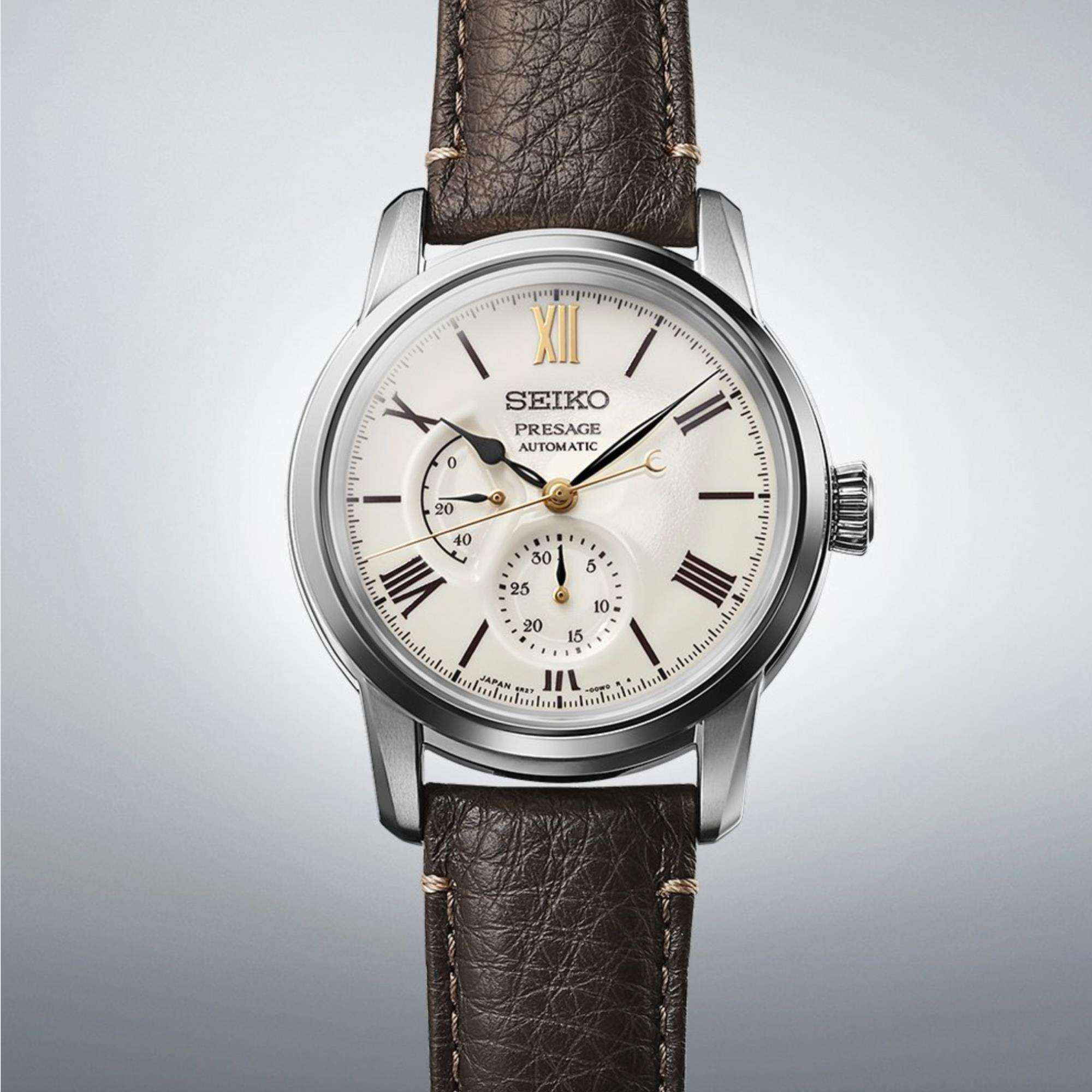Seiko Presage "Laurel Arita porcelain" 110th Anniversary Limited Edition Automatic White Dial Men's Watch SPB397J1 - Image 4