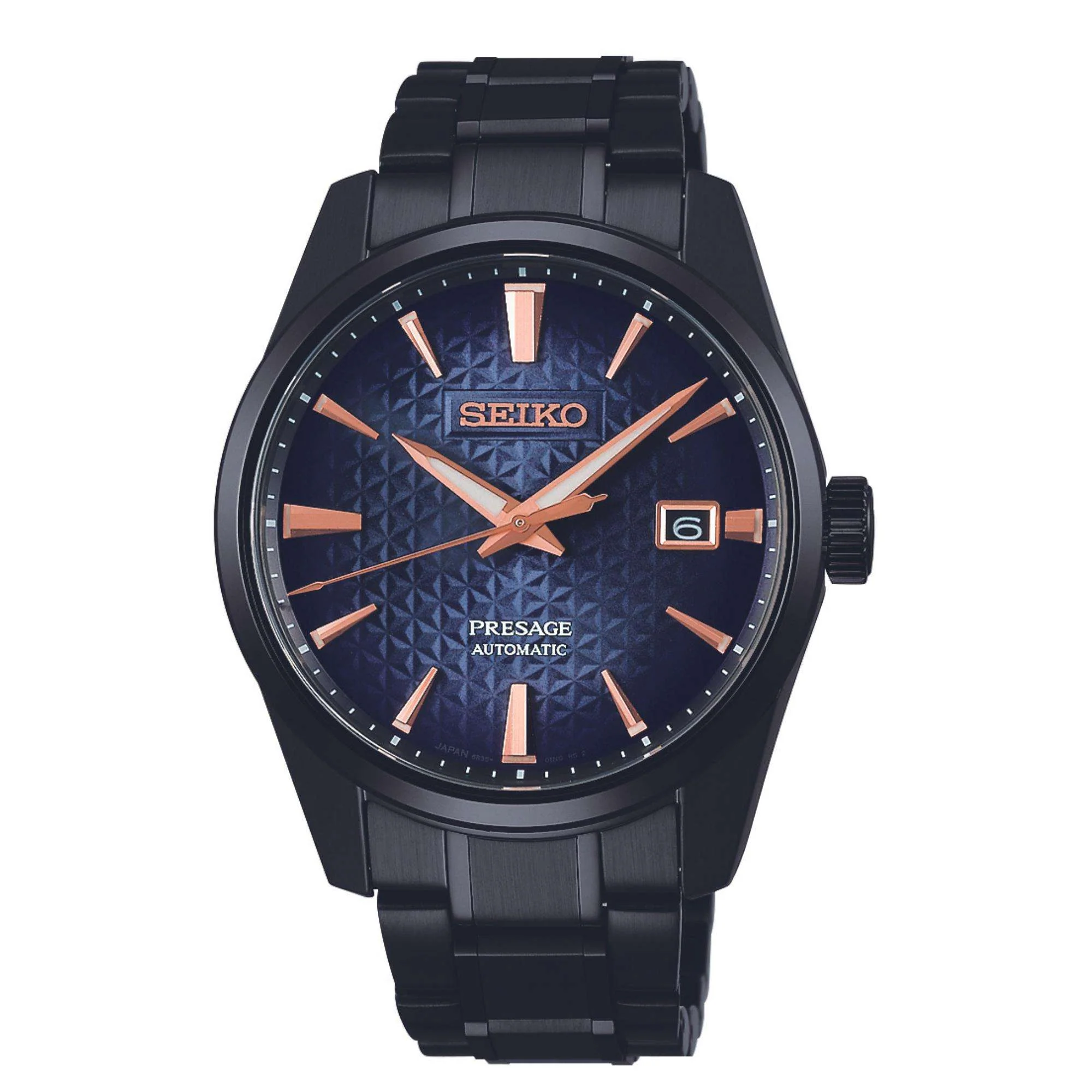 Seiko Presage Sharp Edged "Akebono" Limited Edition Blue Dial Men's Watch SPB363J1
