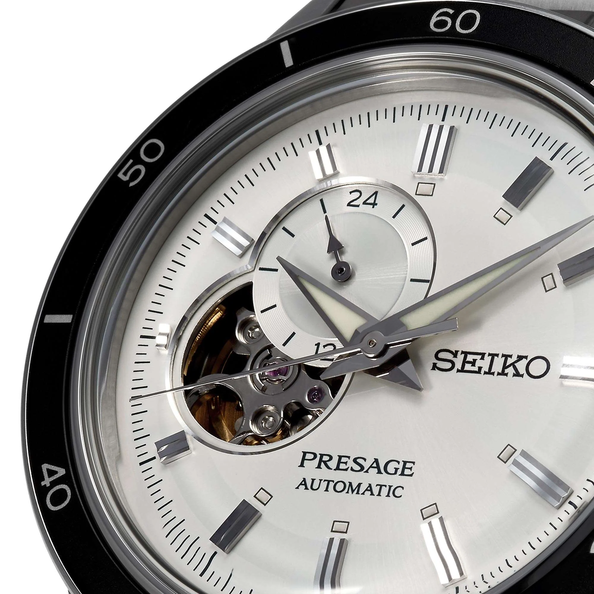 Seiko Presage Style 60's Automatic Silver Dial Stainless Steel Bracelet Men's Watch SSA423J1 - Image 2
