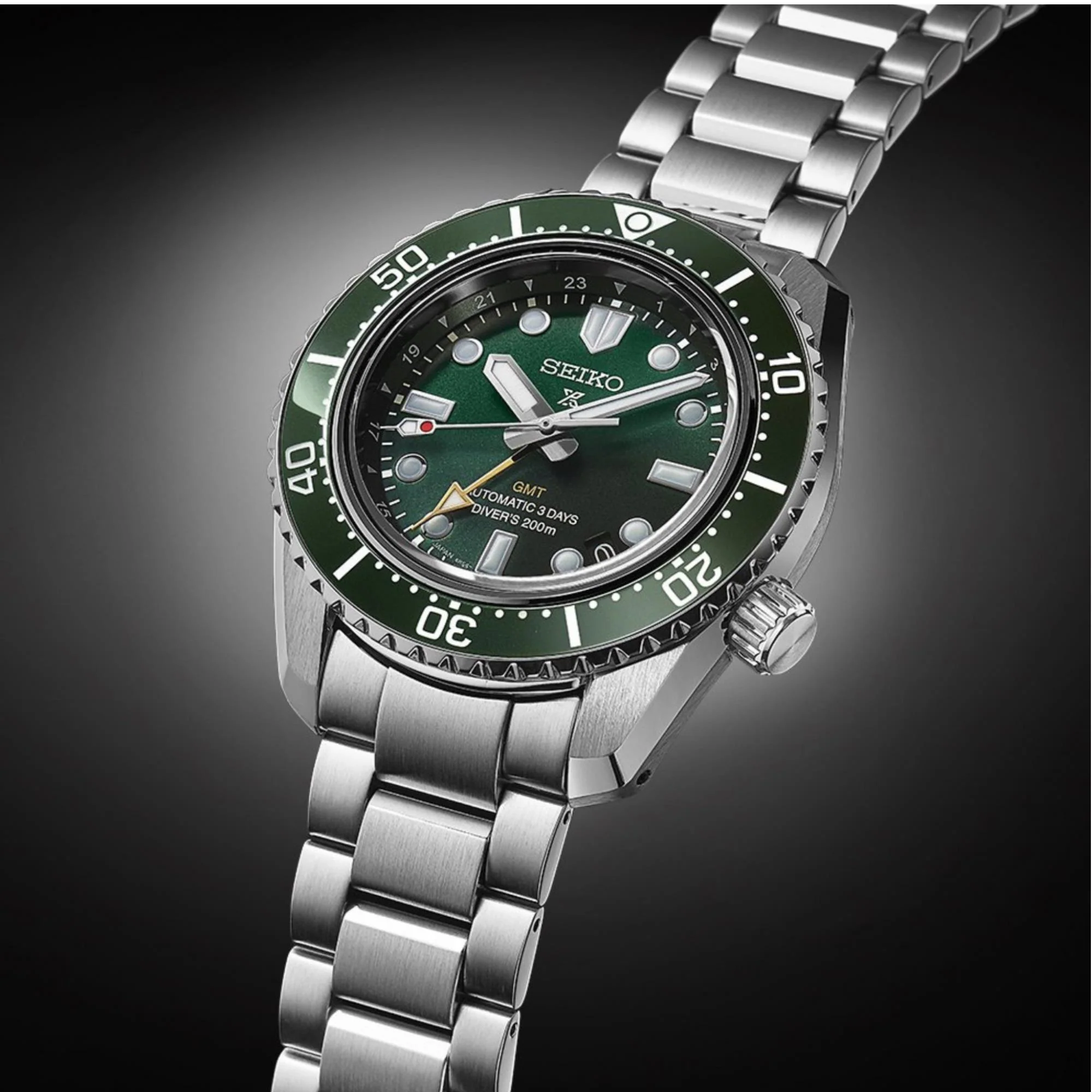 Seiko Prospex 1968 "Marine Green "Divers Modern Re-Interpretation GMT Green Dial Men's Watch SPB381J1 - Image 10