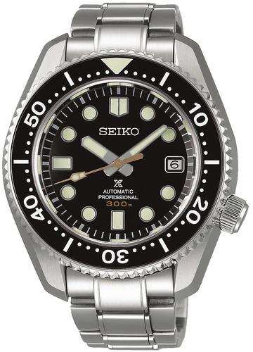 Seiko Prospex 1968 Recreation MarineMaster Black Dial Silver Stainless Steel Diver's Men's Watch SLA021J1 - Image 3
