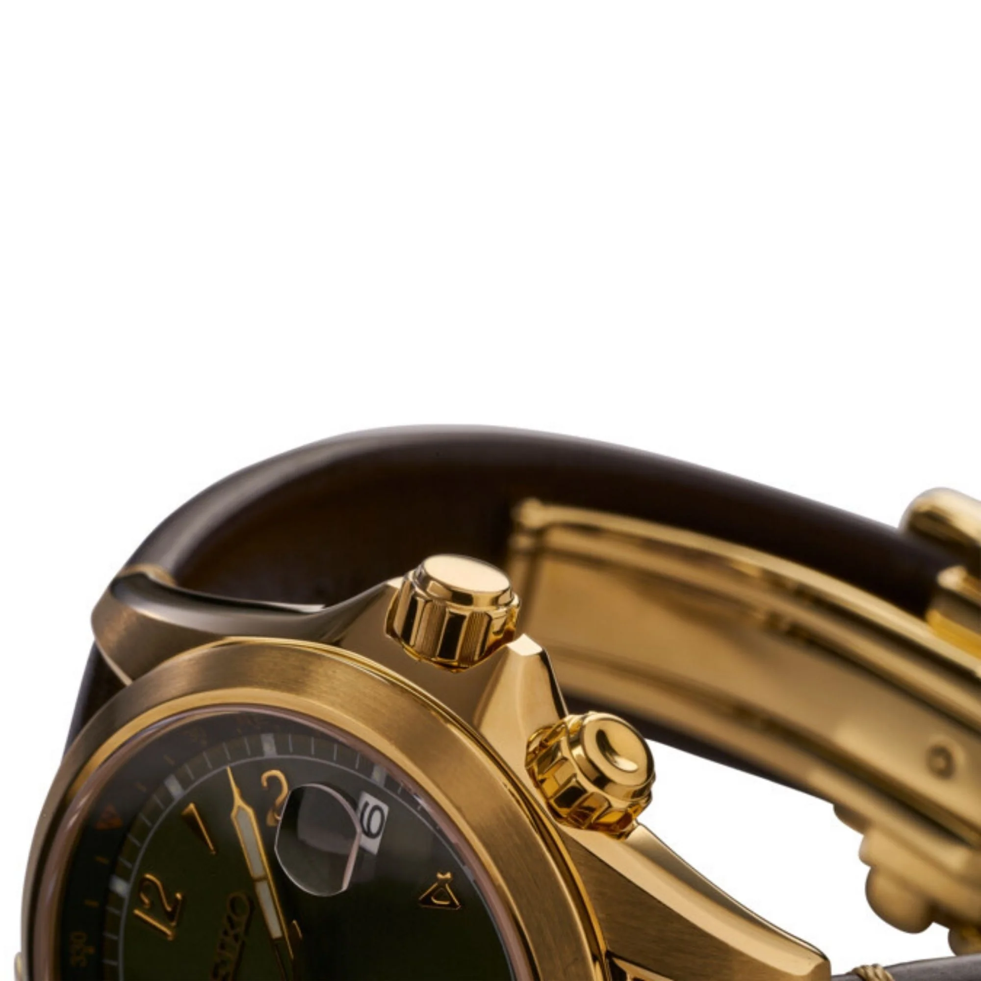 Seiko Prospex Alpinist Automatic Green Dial Brown Leather Strap Men's Watch SPB210J1 - Image 7