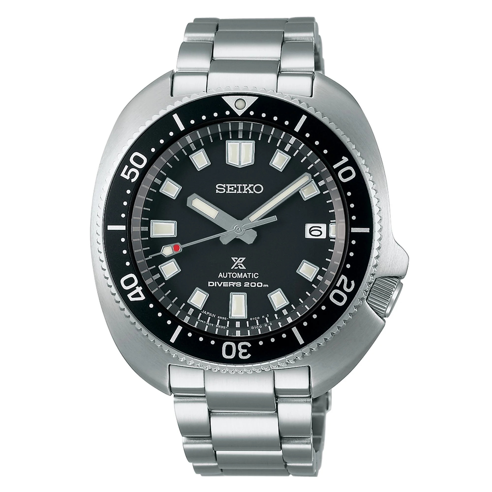 Seiko Prospex Captain Willard Automatic Black Dial Stainless Steel Bracelet Men's Watch SPB151J1 - Image 5