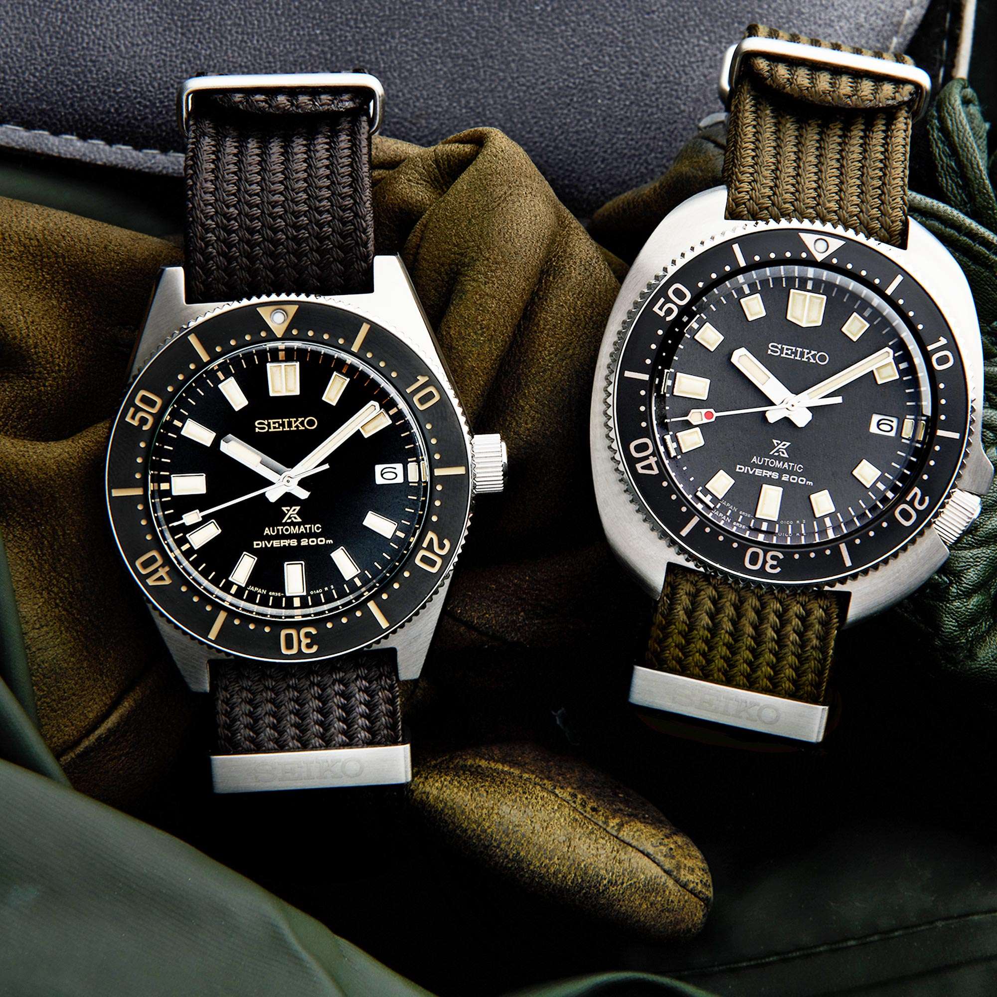 Seiko Prospex 'Captain Willard' Automatic Black Dial Green NATO Strap Men's Watch SPB237J1 - Image 3
