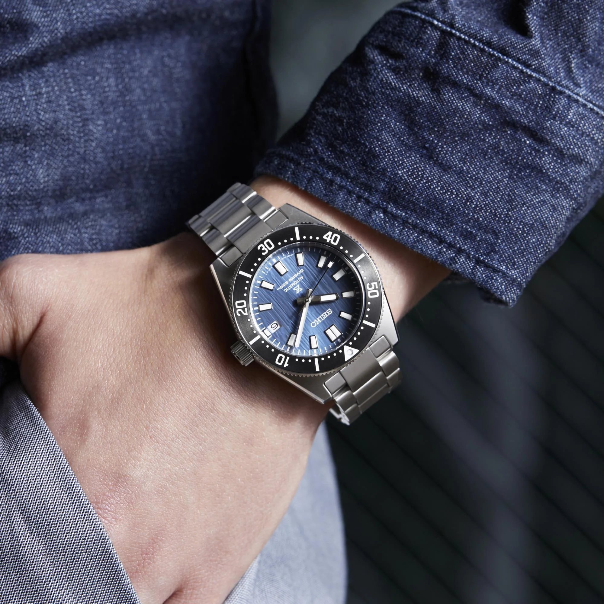 Seiko Prospex Save The Ocean Glacier 1965 Re-Interpretation Automatic Blue Dial Stainless Steel Bracelet Menâs Watch SPB297J1 - Image 12