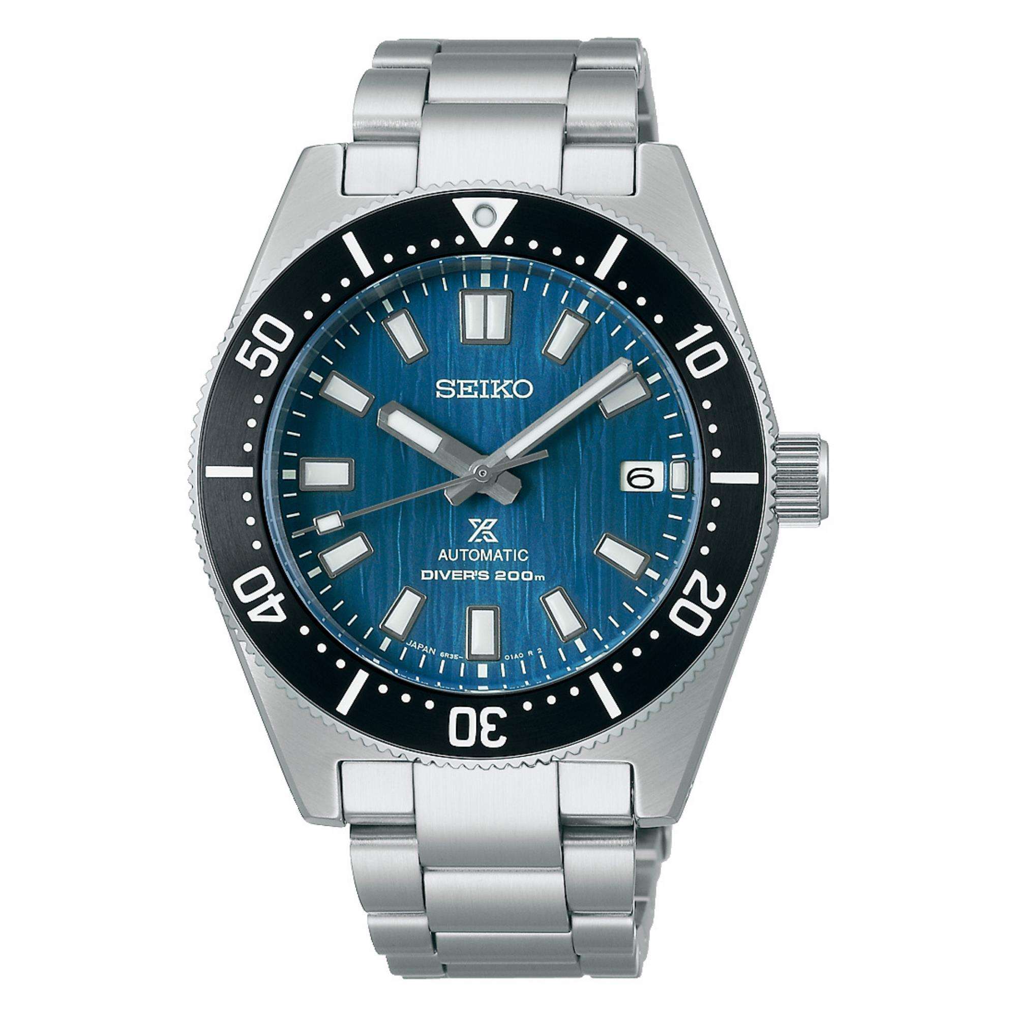 Seiko Prospex Save The Ocean Glacier 1965 Re-Interpretation Automatic Blue Dial Stainless Steel Bracelet Menâs Watch SPB297J1 - Image 8