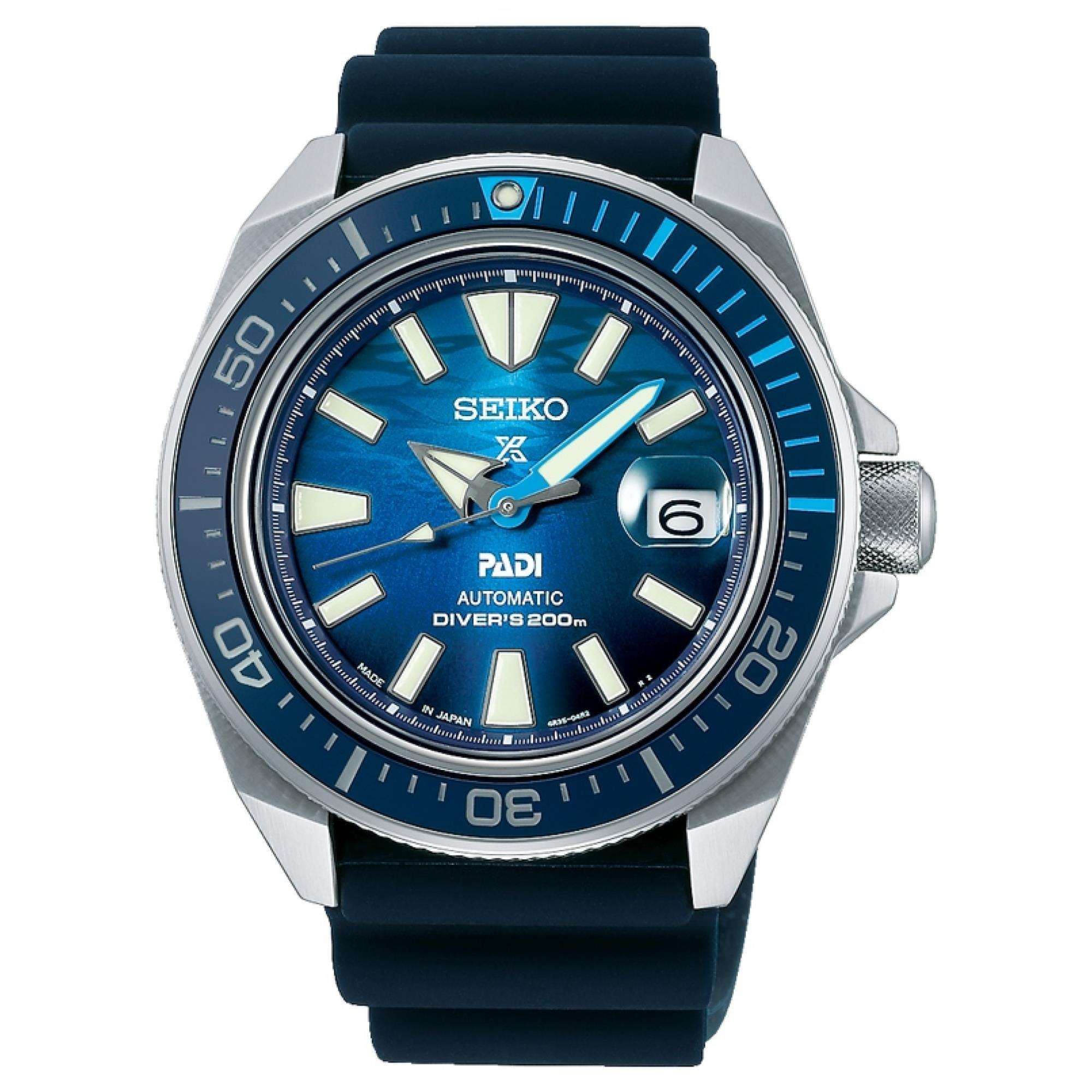 Seiko Prospex āGreat Blueā King Samurai PADI Automatic Blue Dial Men's Watch SRPJ93K1