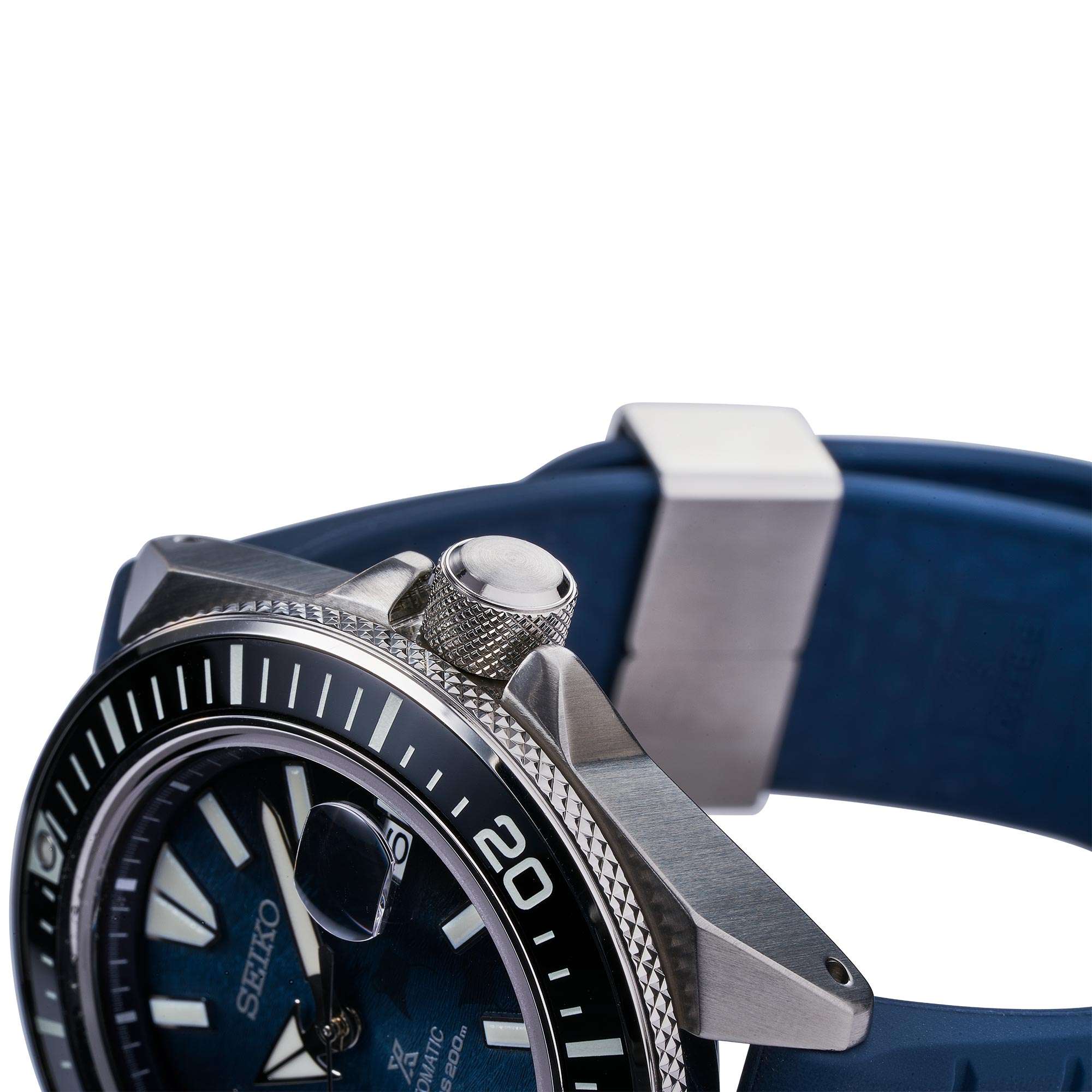 Seiko Prospex Save The Ocean 'King Samurai' Automatic Blue Dial Silicone Strap Men's Watch SRPF79K1 - Image 5