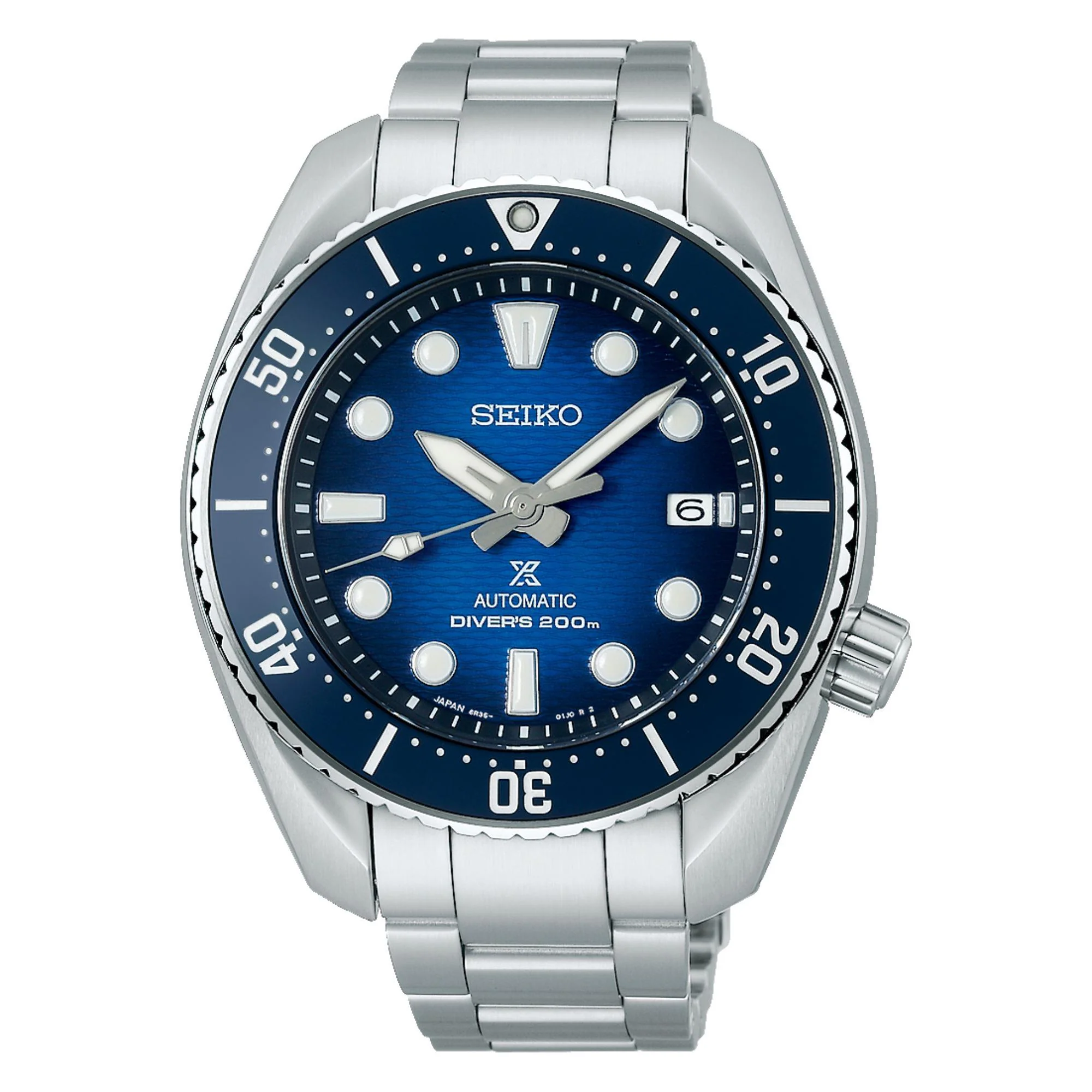 Seiko Prospex King Sumo 'Graduation' Automatic Blue Dial Steel Bracelet Divers Men's Watch SPB321J1 - Image 5