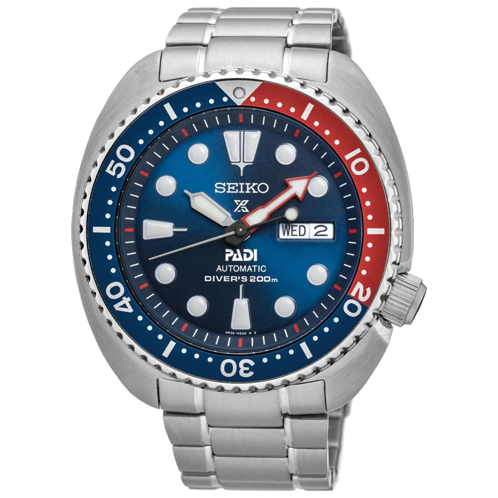 Seiko Prospex Turtle PADI Automatic Blue Dial Stainless Steel Men's Watch SRPE99K1 - Image 3