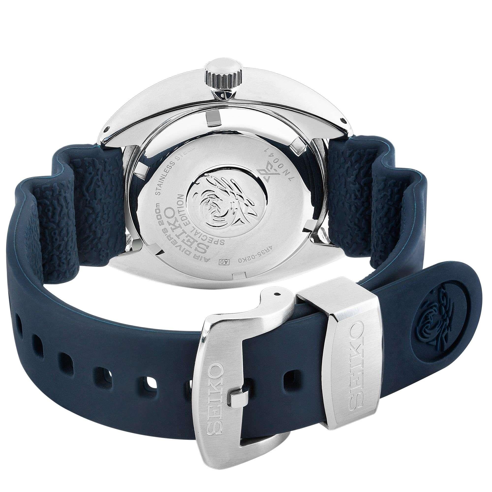 Seiko Prospex Sea PADI Automatic 'Pepsi Bezel' Mini Turtle Divers Black Dial Men's Watch SRPC41K1 RRP £399 - Image 7