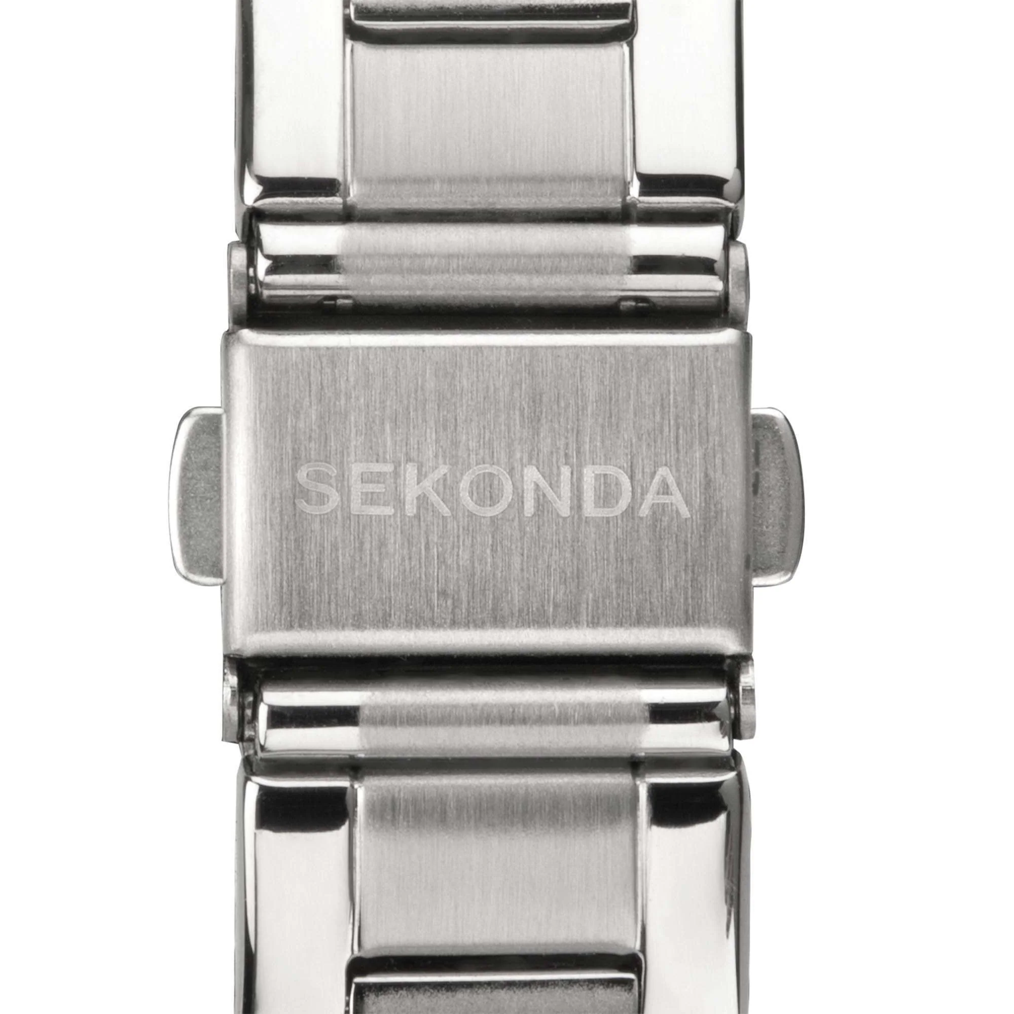 Sekonda ColourPop Quartz Pink Dial Stainless Steel Bracelet Ladies Watch 40398 - Image 3