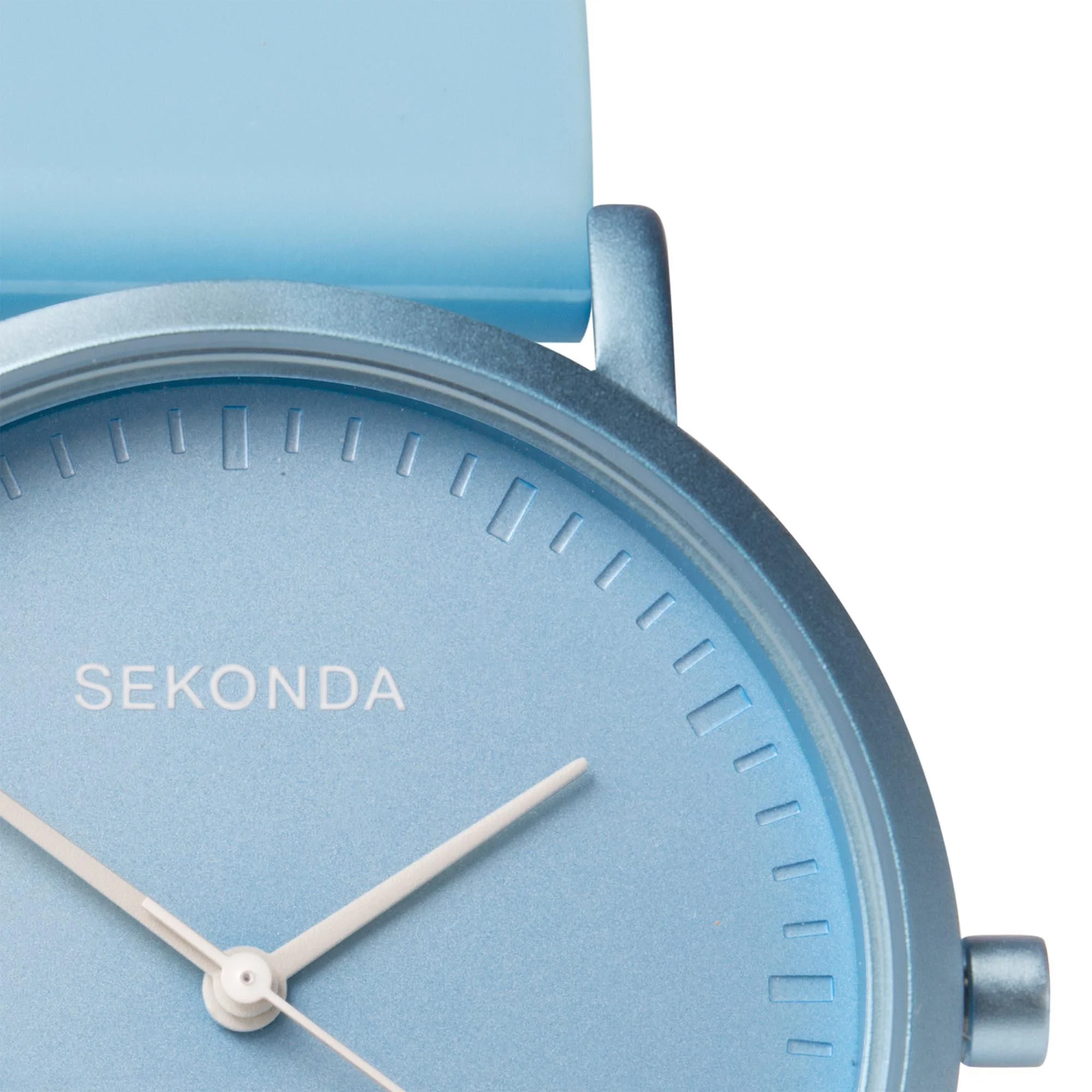 Sekonda In Colour Quartz Blue Dial Blue Silicone Strap Ladies Watch 40393 - Image 11