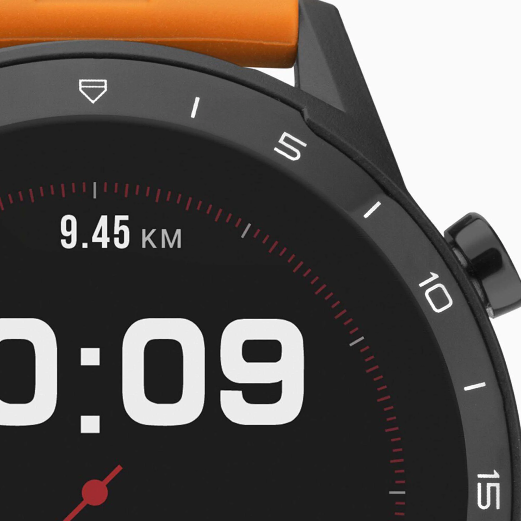 Sekonda Black Interactive Dial Orange Silicone Strap Men’s Smart Watch 1911 - Image 3