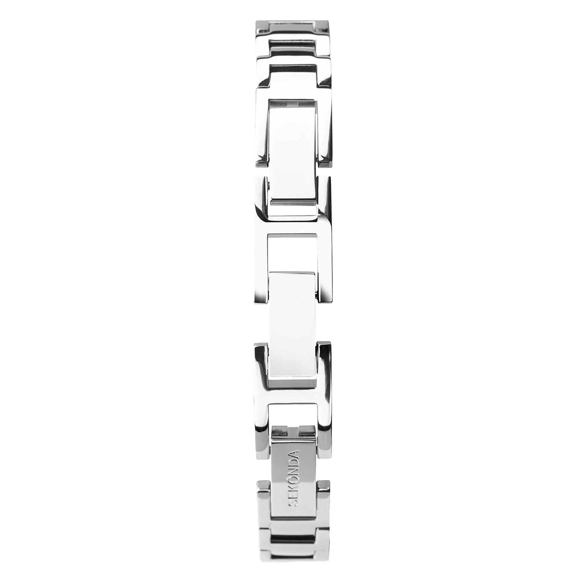 Sekonda Pastel Rocks Quartz Silver Dial White Strap Ladies Watch 40374 - Image 10