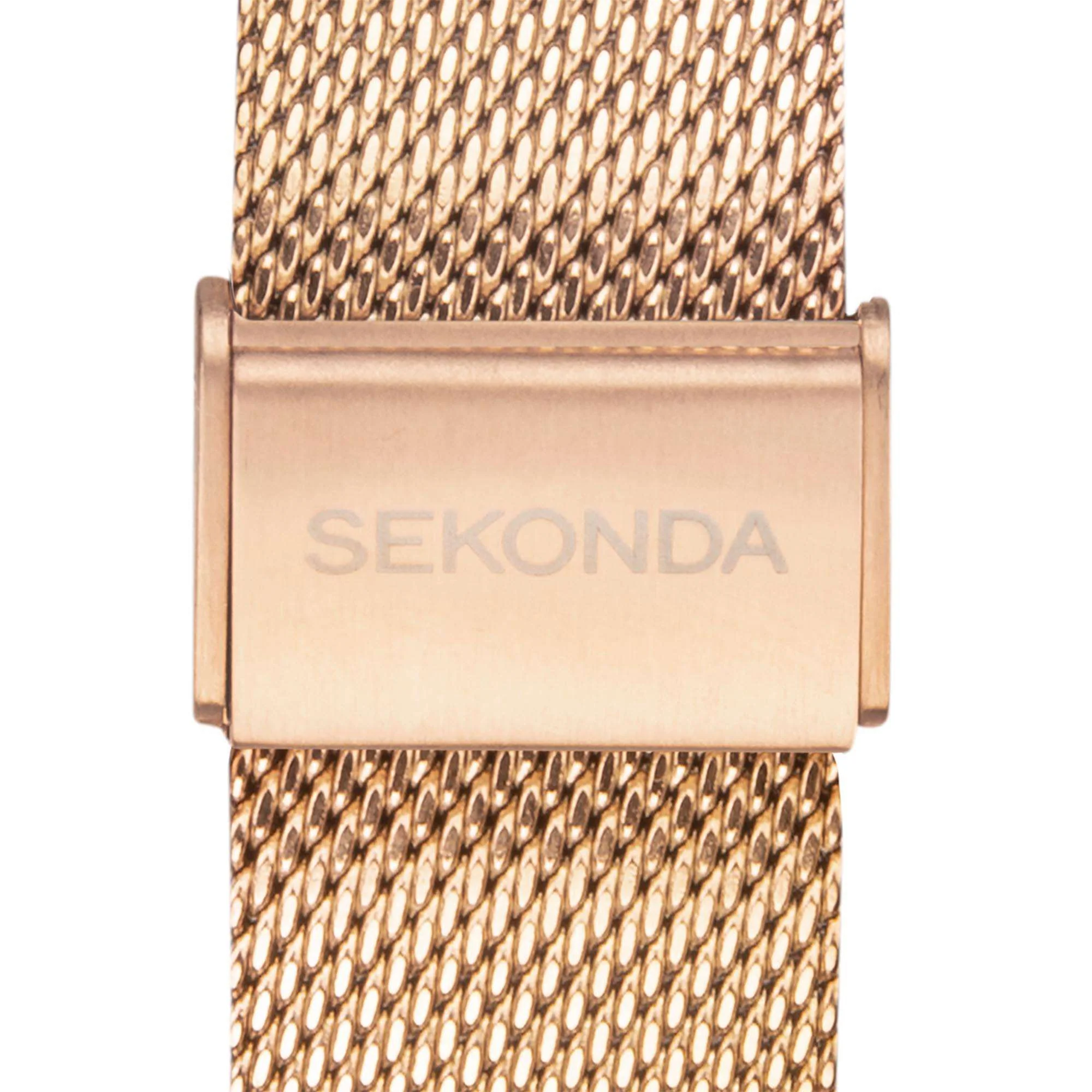 Sekonda Smartwatch Quartz Rose Gold Bracelet Ladies Watch 40388 - Image 4