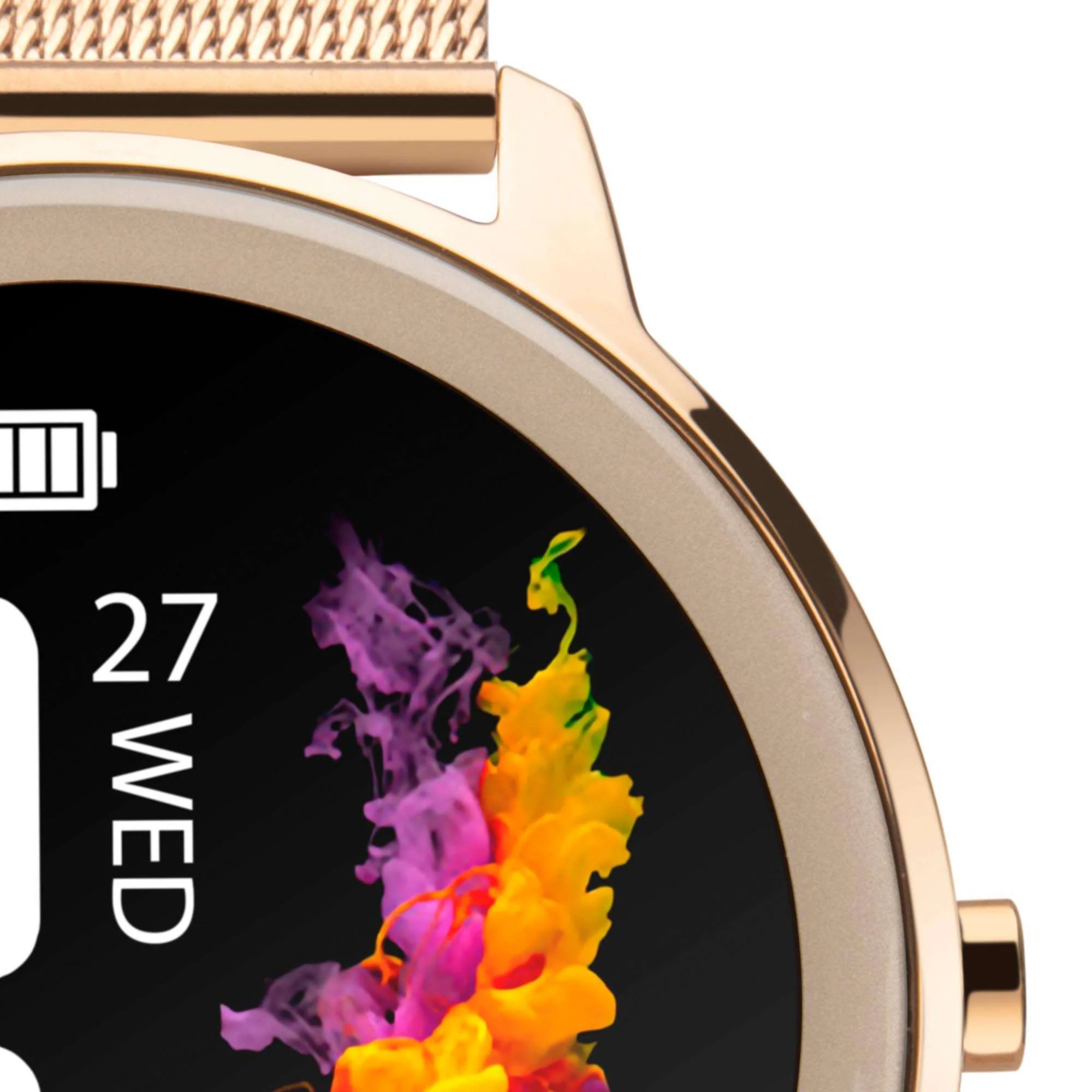 Sekonda Smartwatch Quartz Rose Gold Bracelet Ladies Watch 40388 - Image 5