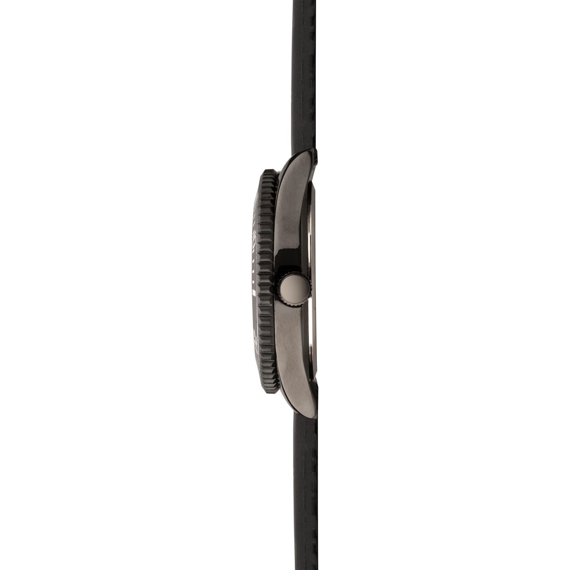 Sekonda Sports Quartz Dive Style Black Dial Black Rubber Strap Men's Watch 1981 - Image 12