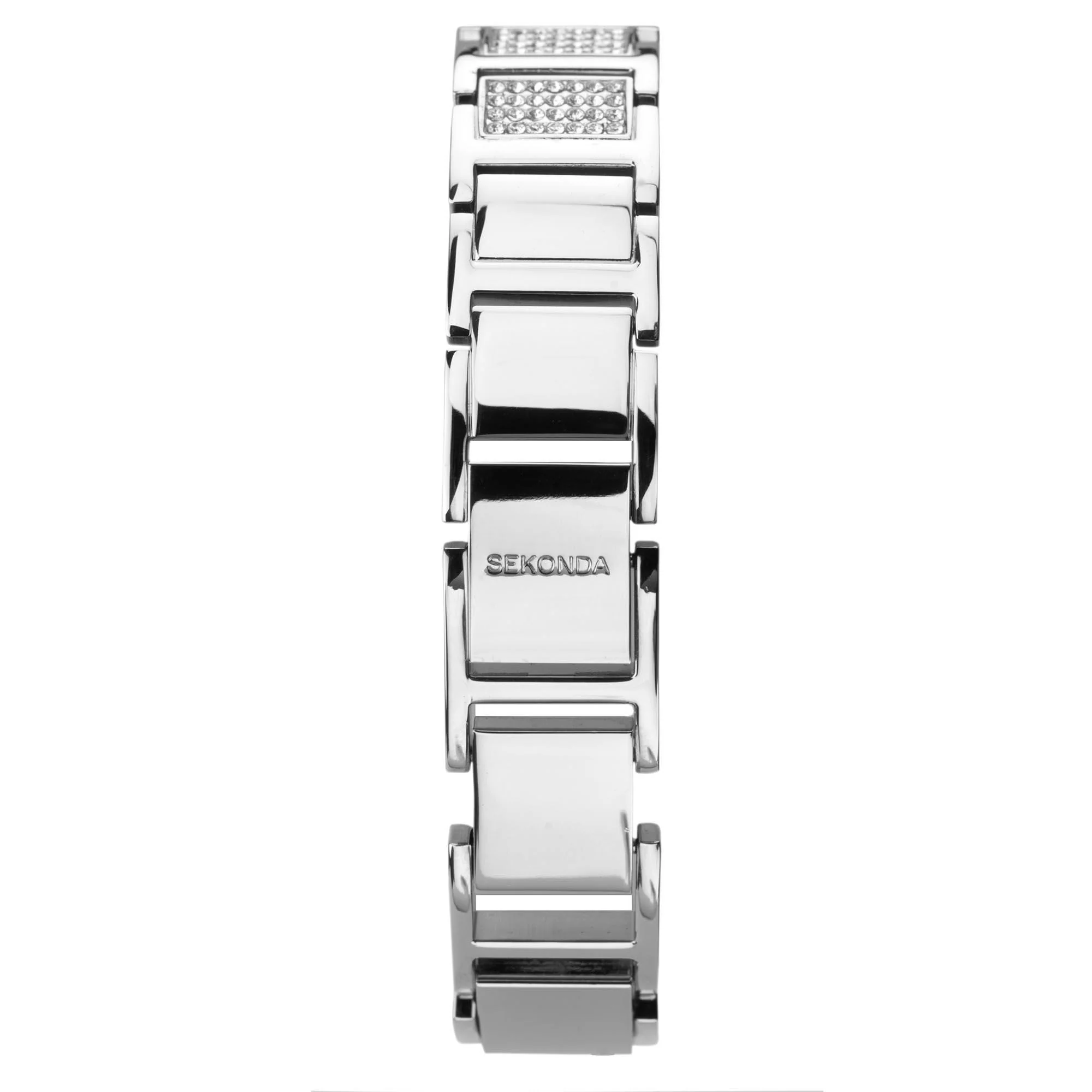 Seksy Quartz Black Dial Stainless Steel Bracelet Ladies Watch 2731 - Image 4