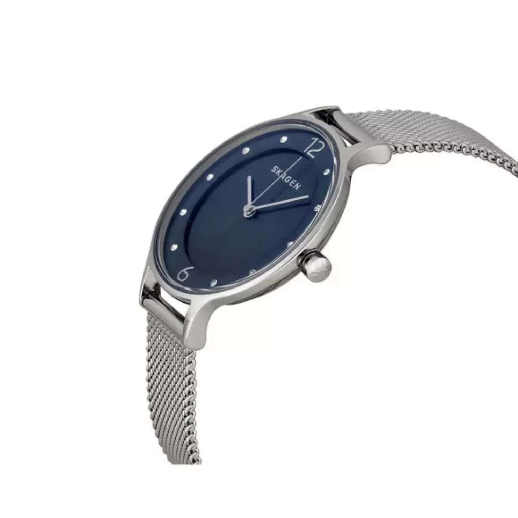 Skagen Anita Lille Steel Mesh Deep Ocean Dial Women’s Watch SKW2307 - Image 2