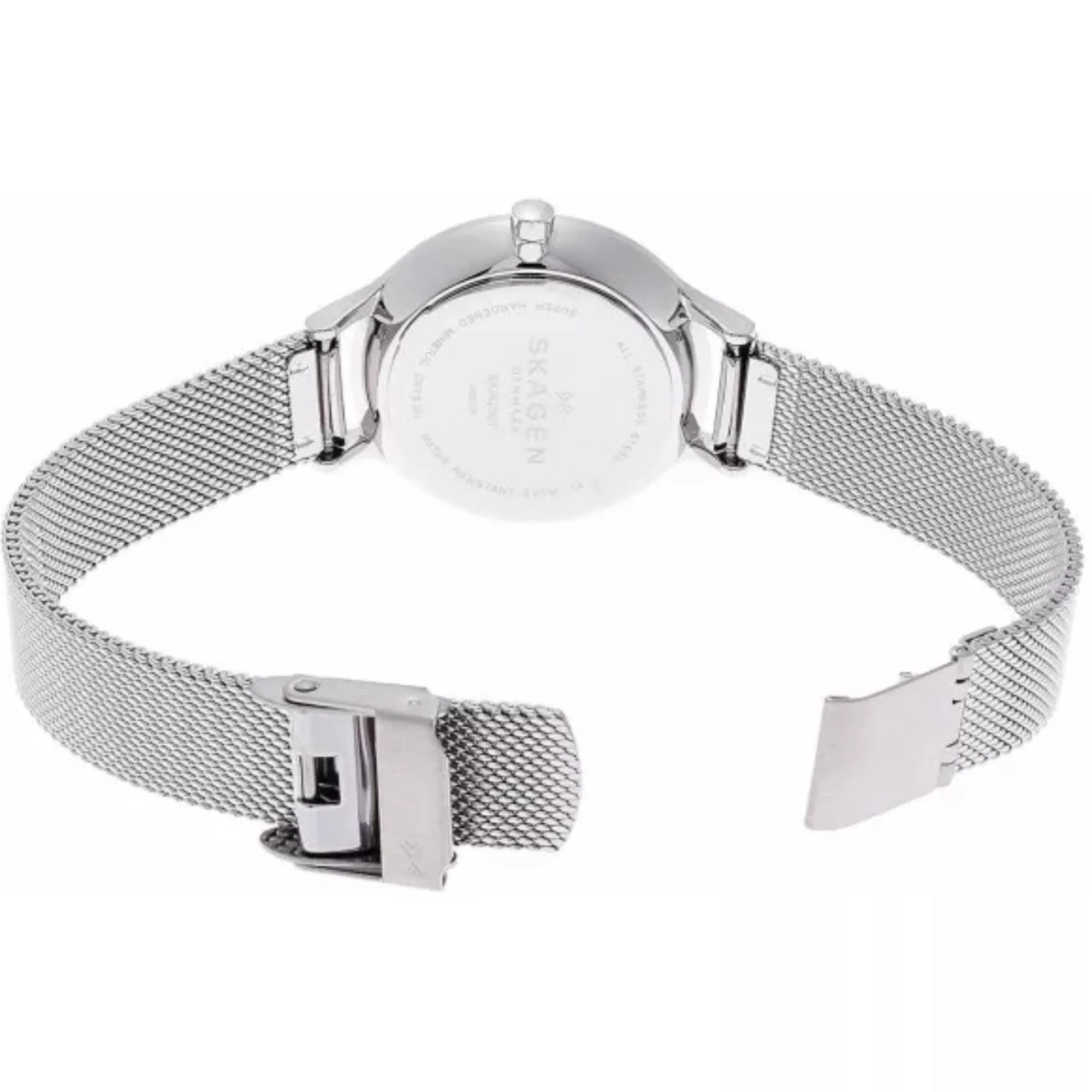 Skagen Anita Lille Steel Mesh Deep Ocean Dial Women’s Watch SKW2307 - Image 5