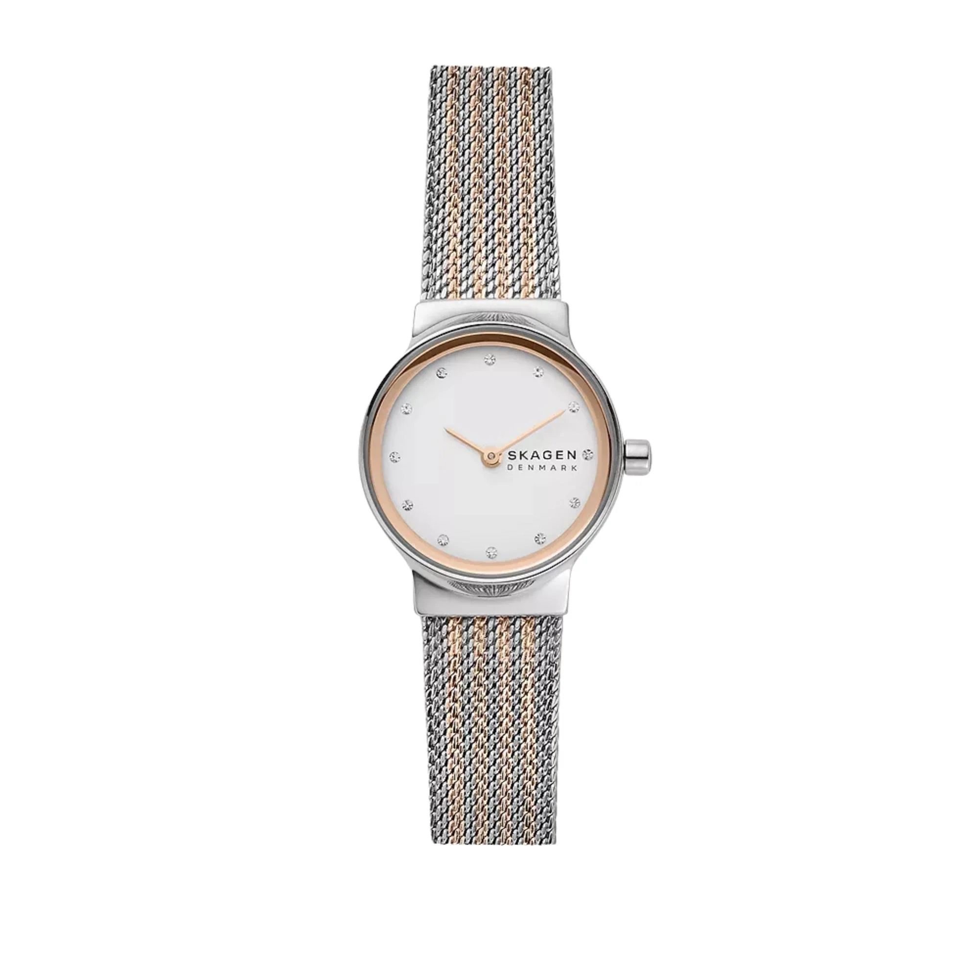 Skagen Freja Lille Quartz White Dial Steel Strap Women's Watch SKW2699