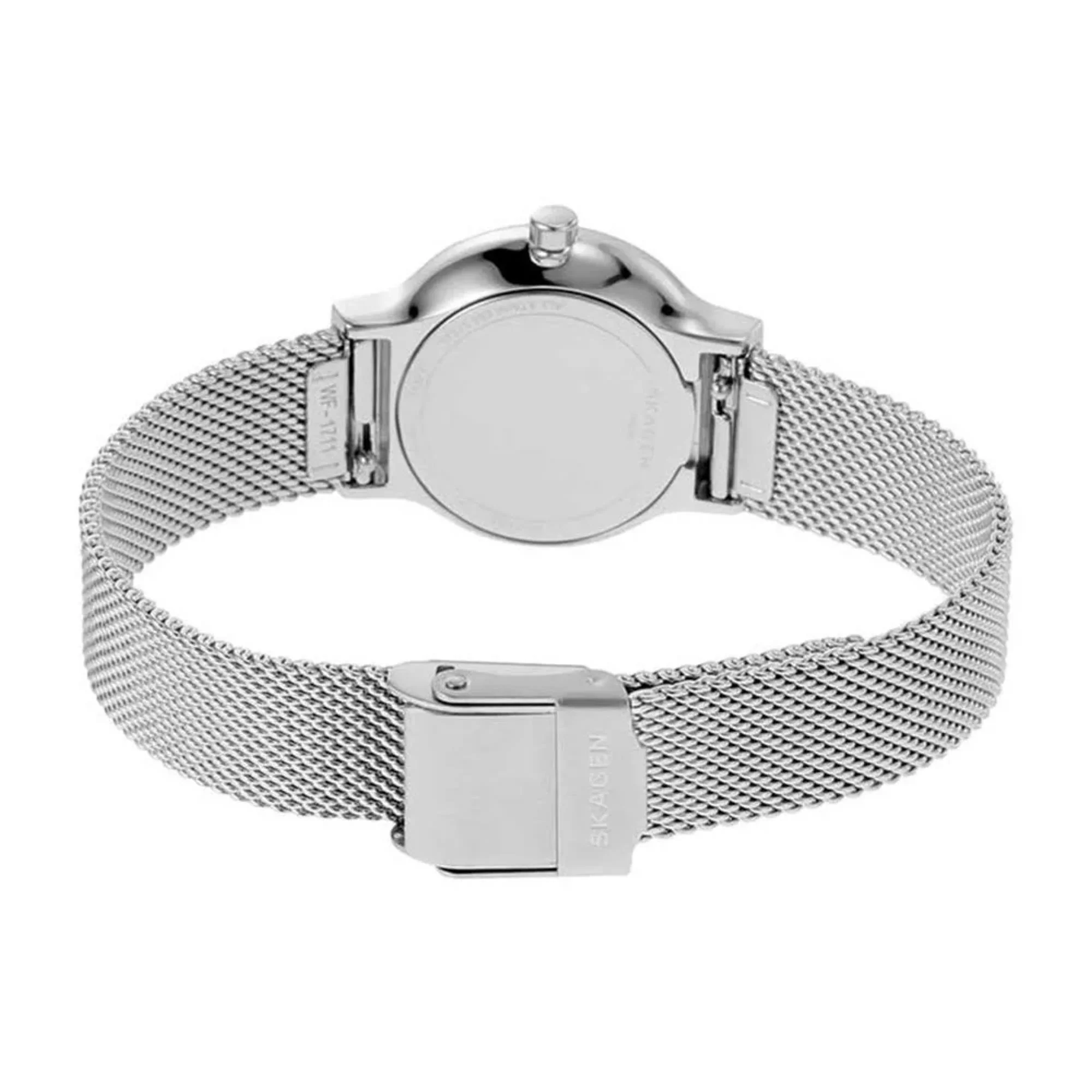 Skagen Freja Lille Steel Mesh White Silver Dial Women’s Watch SKW2715 - Image 9