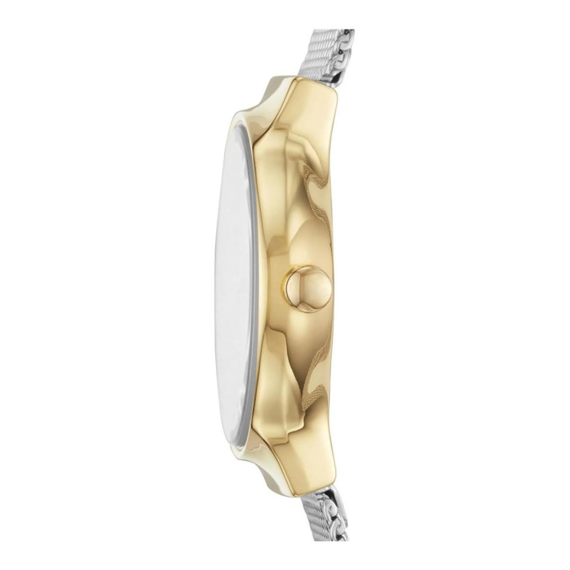 Skagen Freja Lille Two-Tone Steel Mesh White Silver Dial Women’s Watch SKW2666 - Image 4