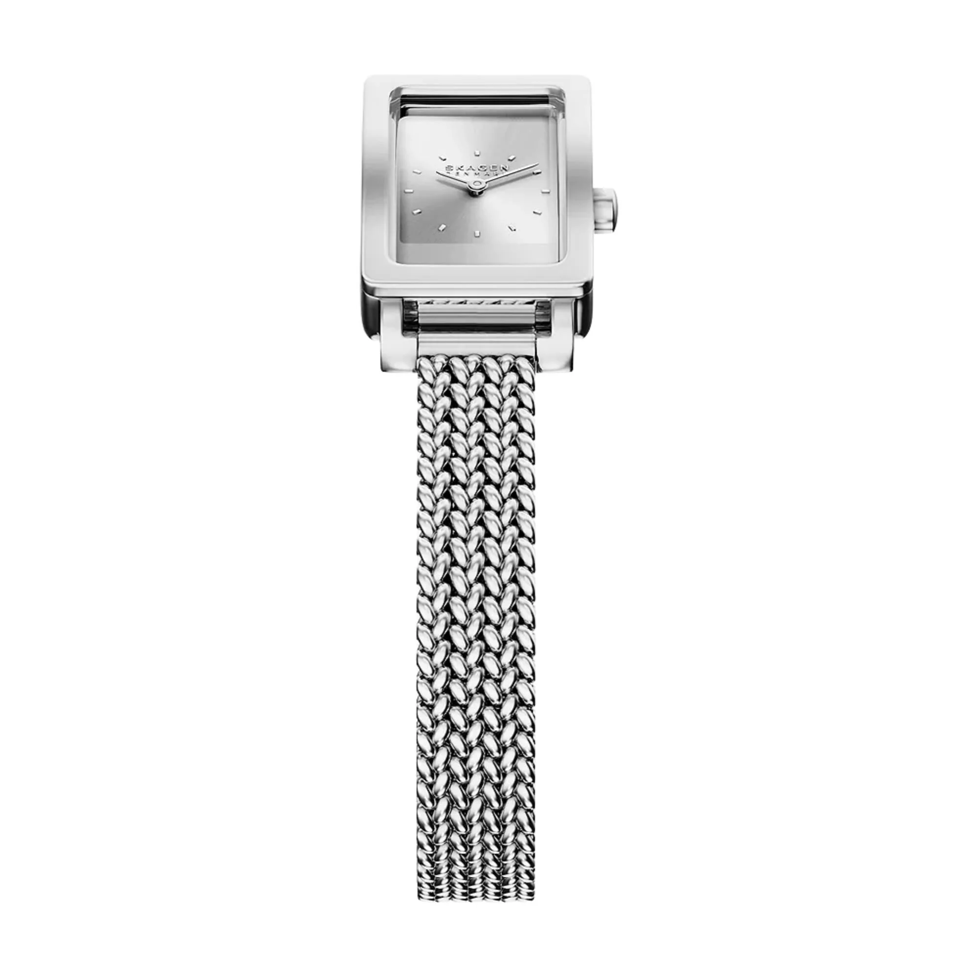 Skagen Hagen Micro Quartz Silver Dial Steel Strap Women's Watch SKW3179 - Image 5