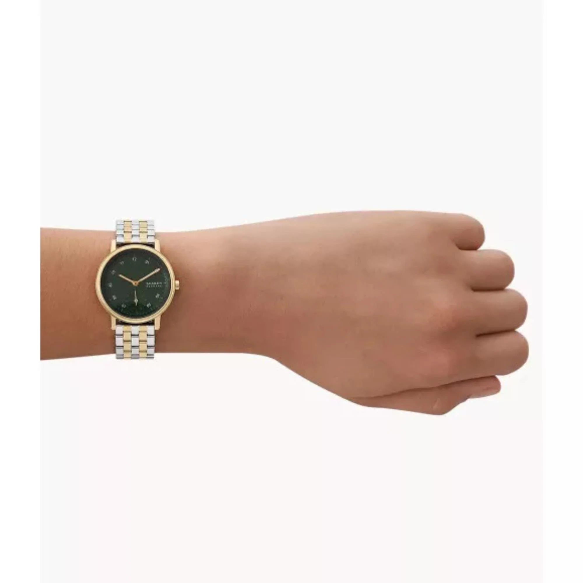 Skagen Kuppel Lille Sub-Second Green Dial Steel Strap Women’s Watch SKW3122 - Image 2