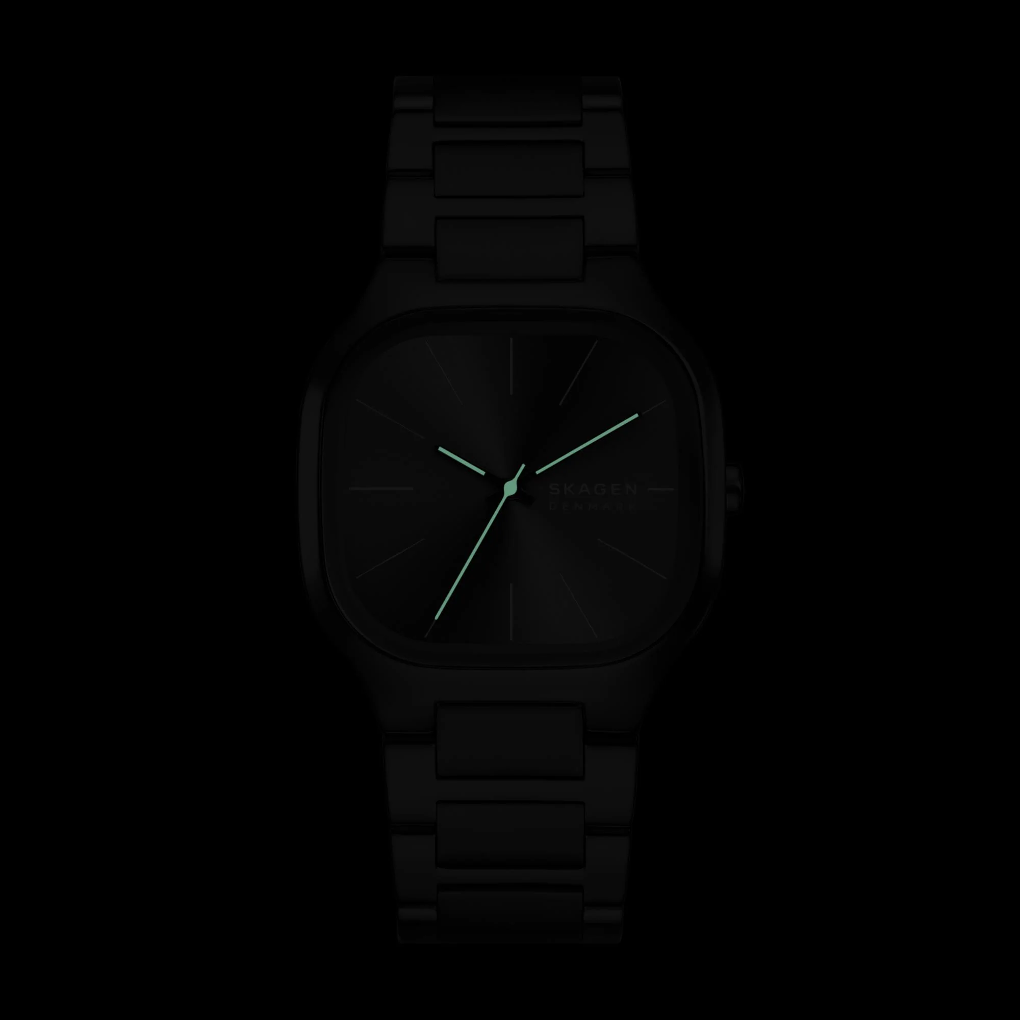 Skagen Mellem Black Dial Stainless Steel Strap Men's Watch SKW6935 - Image 5