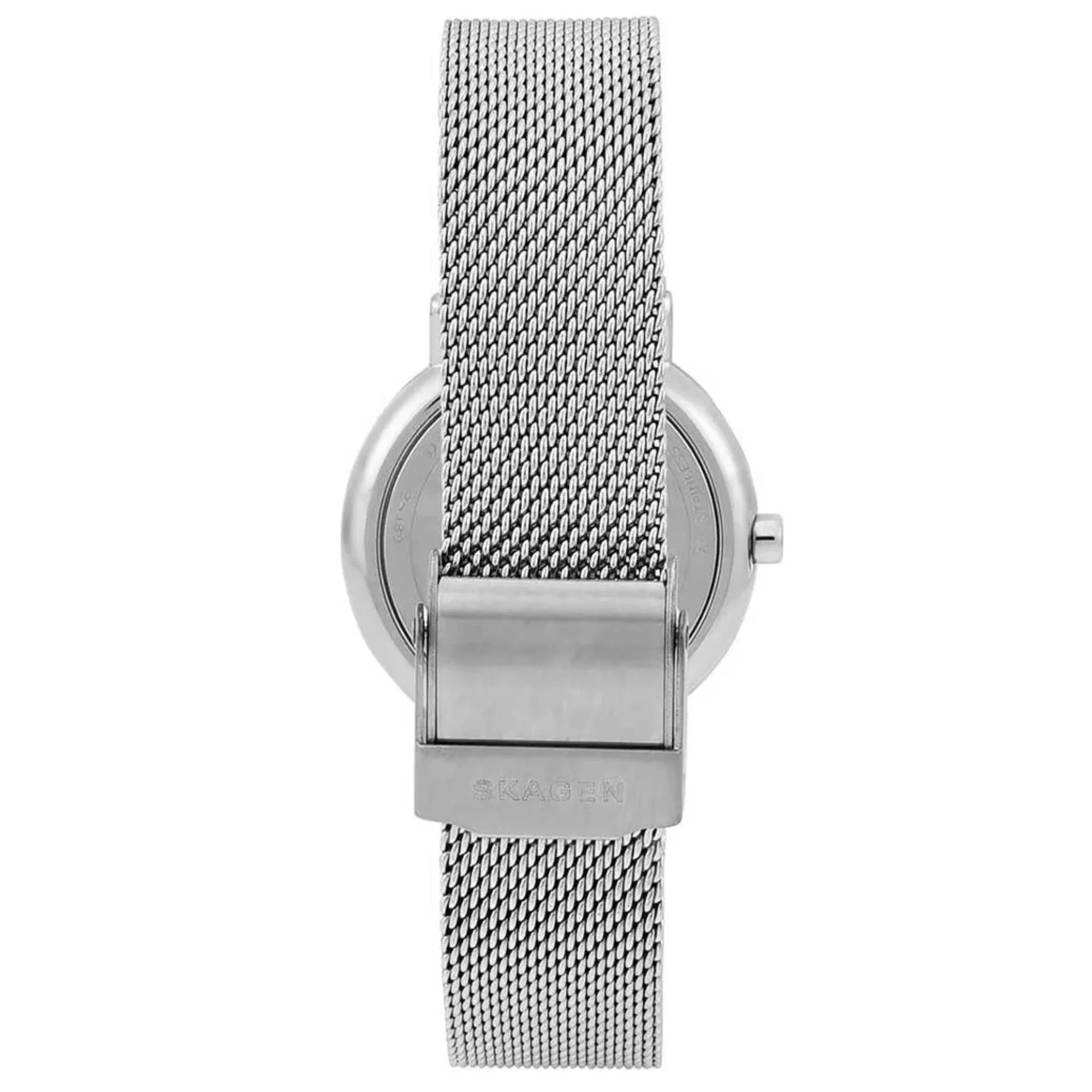 Skagen Signatur Lille Slim Steel Mesh White Dial Women’s Watch SKW2692 - Image 3