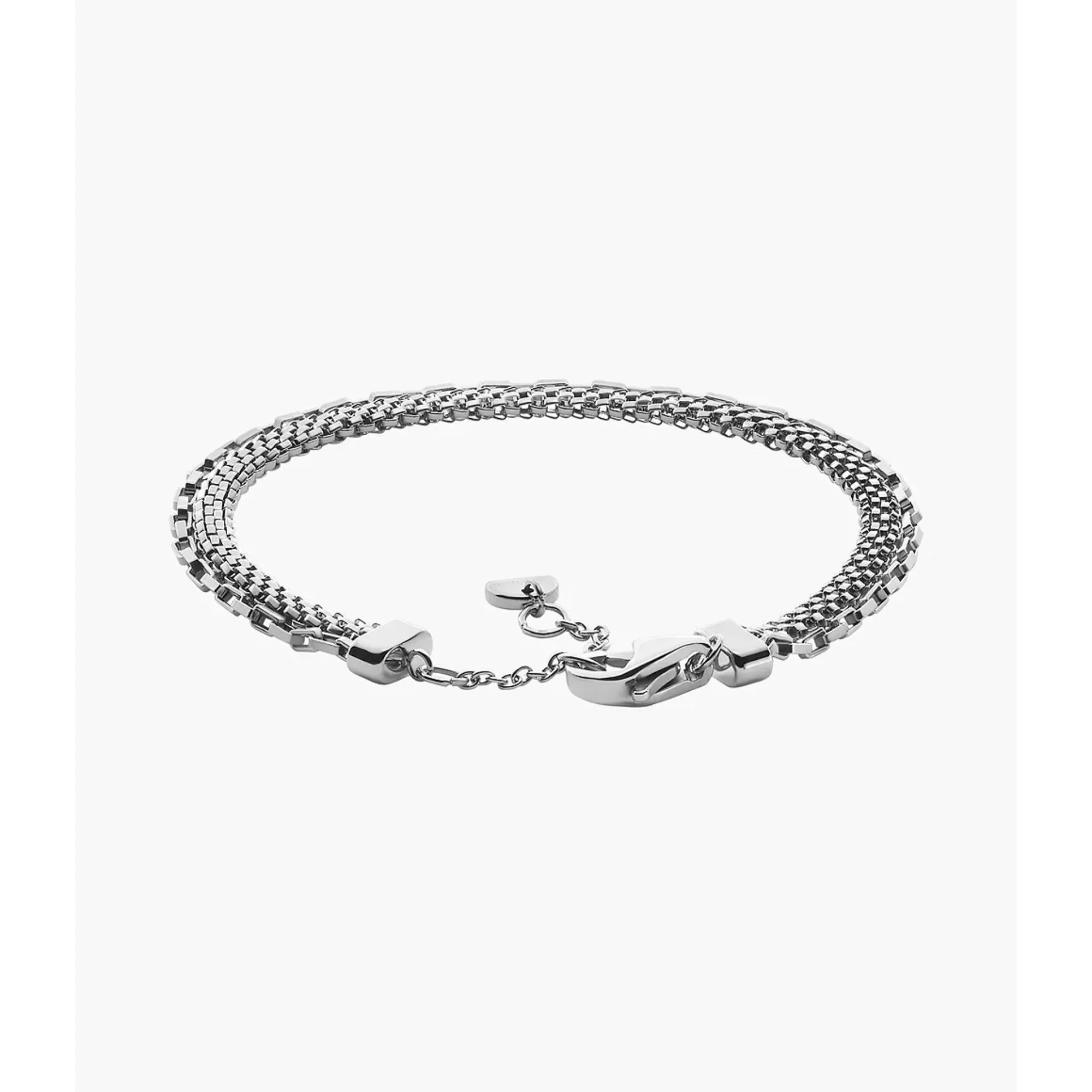 Skagen Tov Mesh Silver Stainless Steel Chain Men's Bracelet SKJM0235040 - Image 3