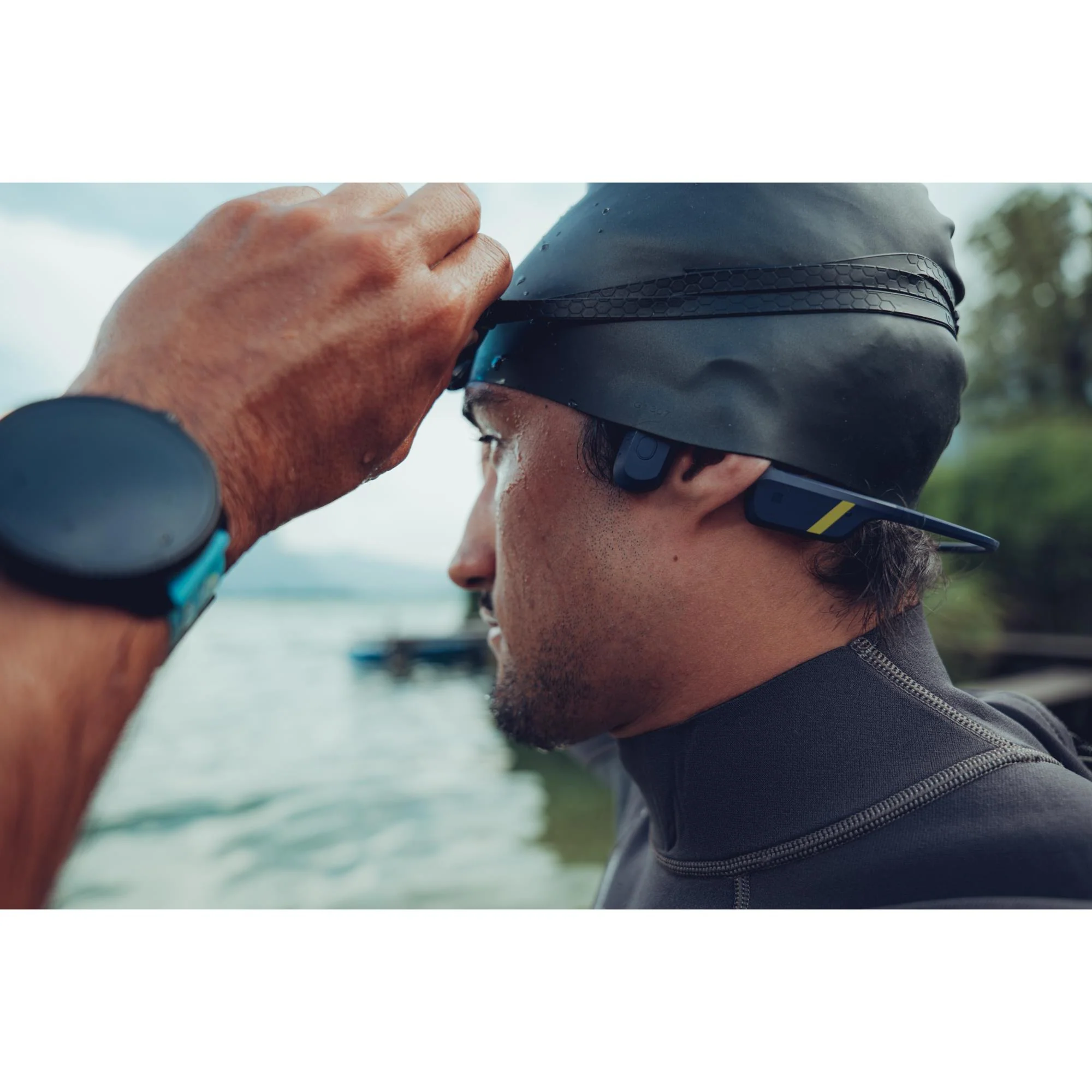 Suunto Aqua Lime Blue Sports Open-Ear Wireless Unisex Headphones SS051108000 - Image 2