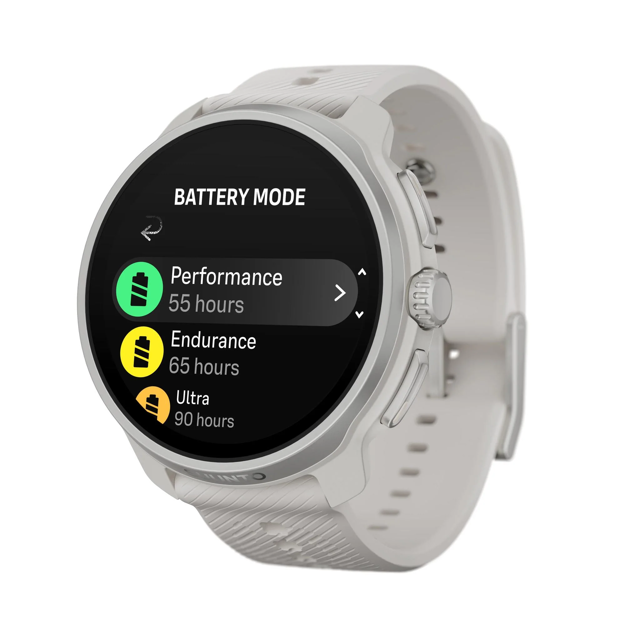 Suunto Race 2 Feather Gray AMOLED Digital Silicone Strap Unisex Smart Fitness Watch SS051201000 - Image 4