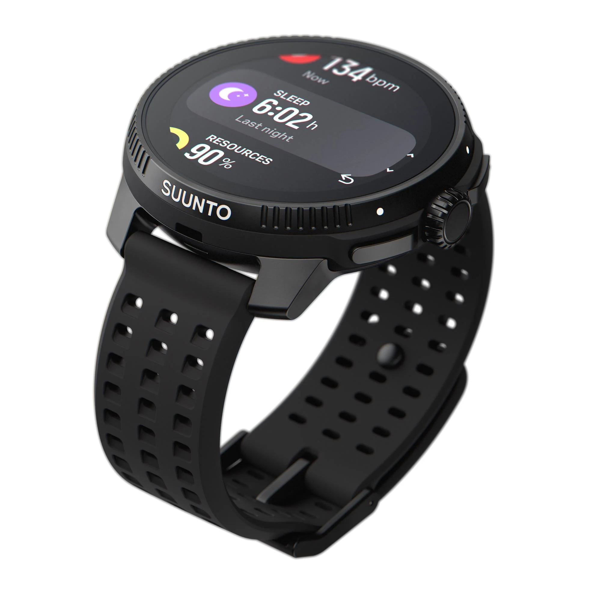 Suunto Race All Black Digital Silicone Strap Unisex Smart Watch SS050929000 - Image 6