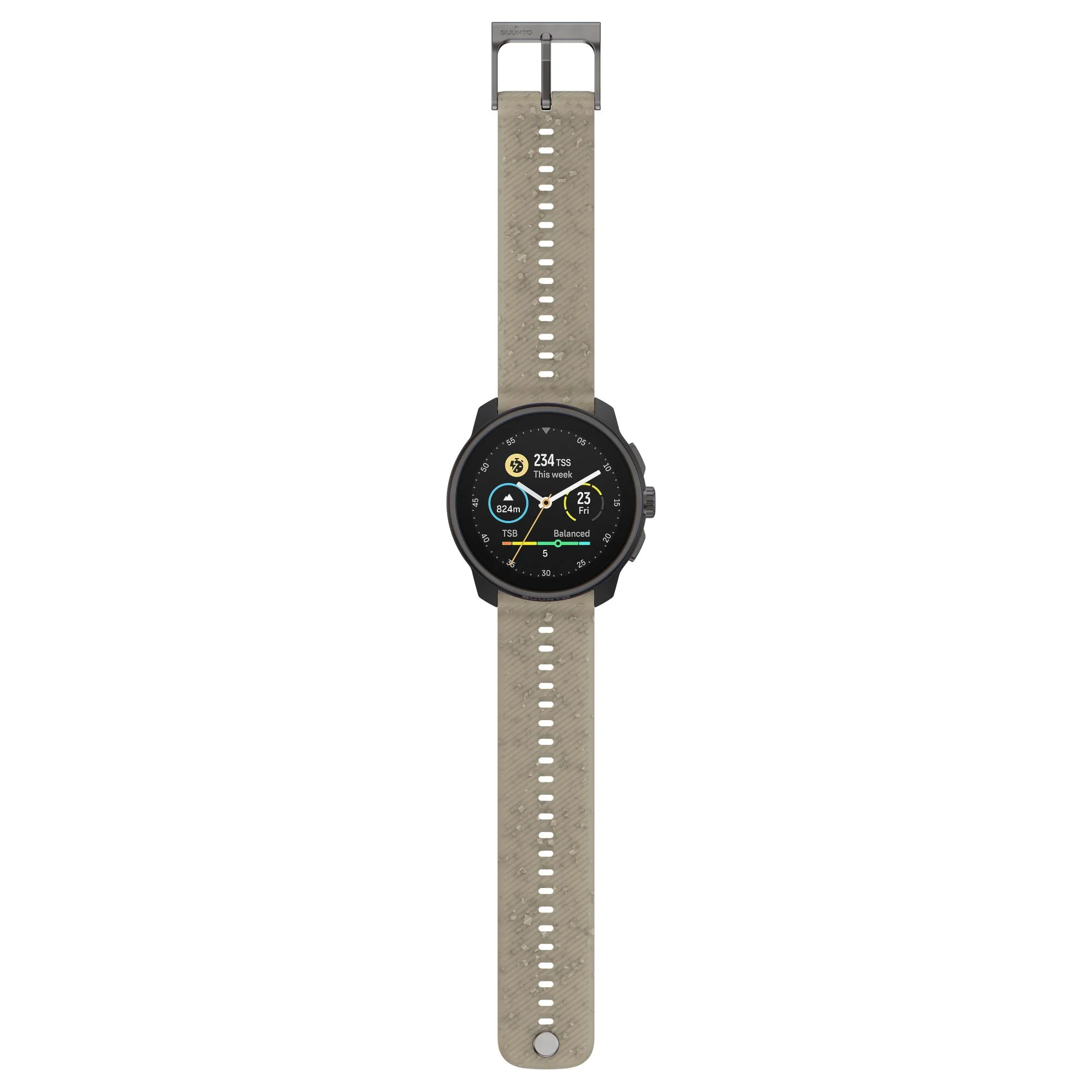 Suunto Race S Grave Gray AMOLED Digital Silicone Strap Unisex Smart Fitness Watch SS051014000 - Image 8