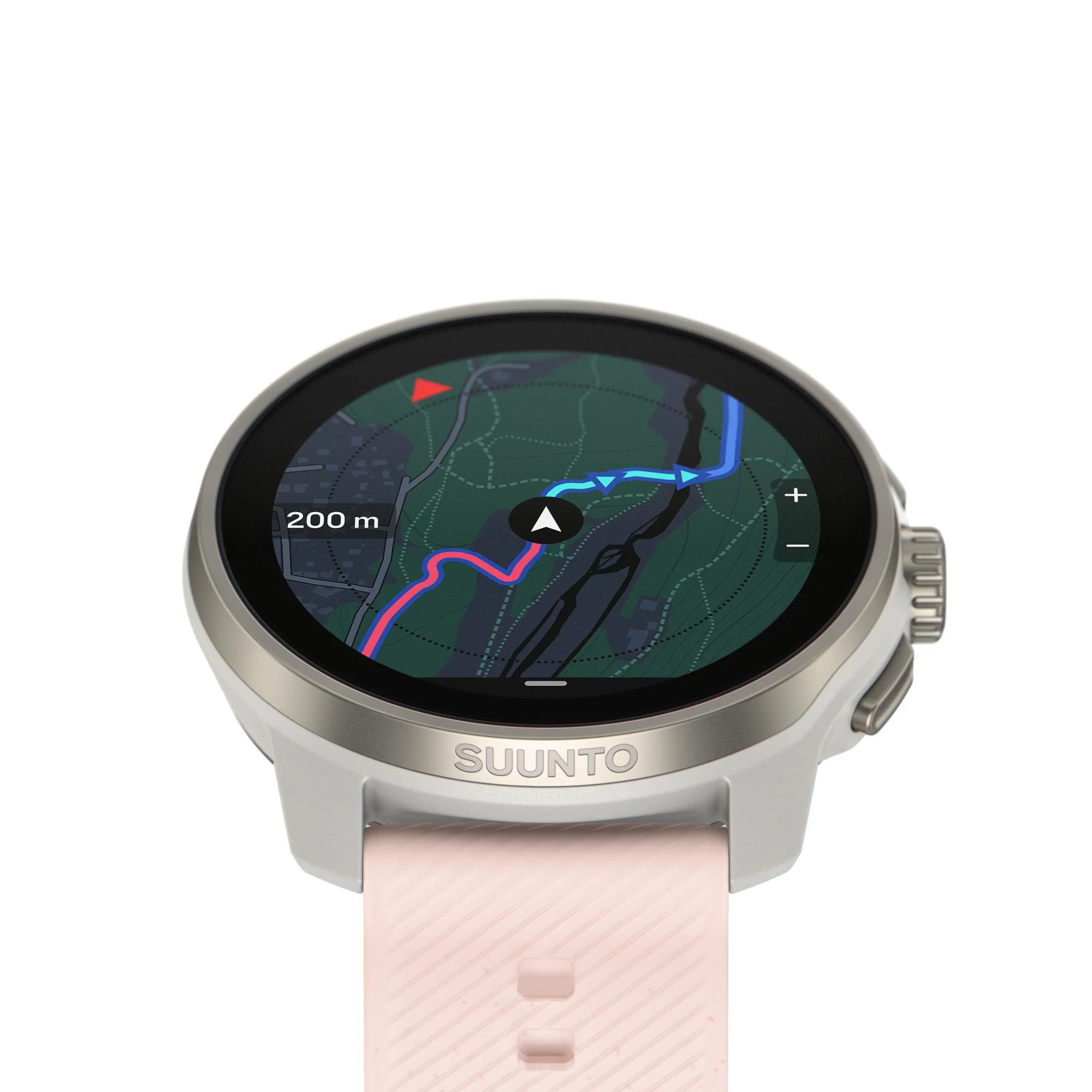 Suunto Race S Powder Pink AMOLED Digital Silicone Strap Unisex Smart Fitness Watch SS051018000 - Image 5