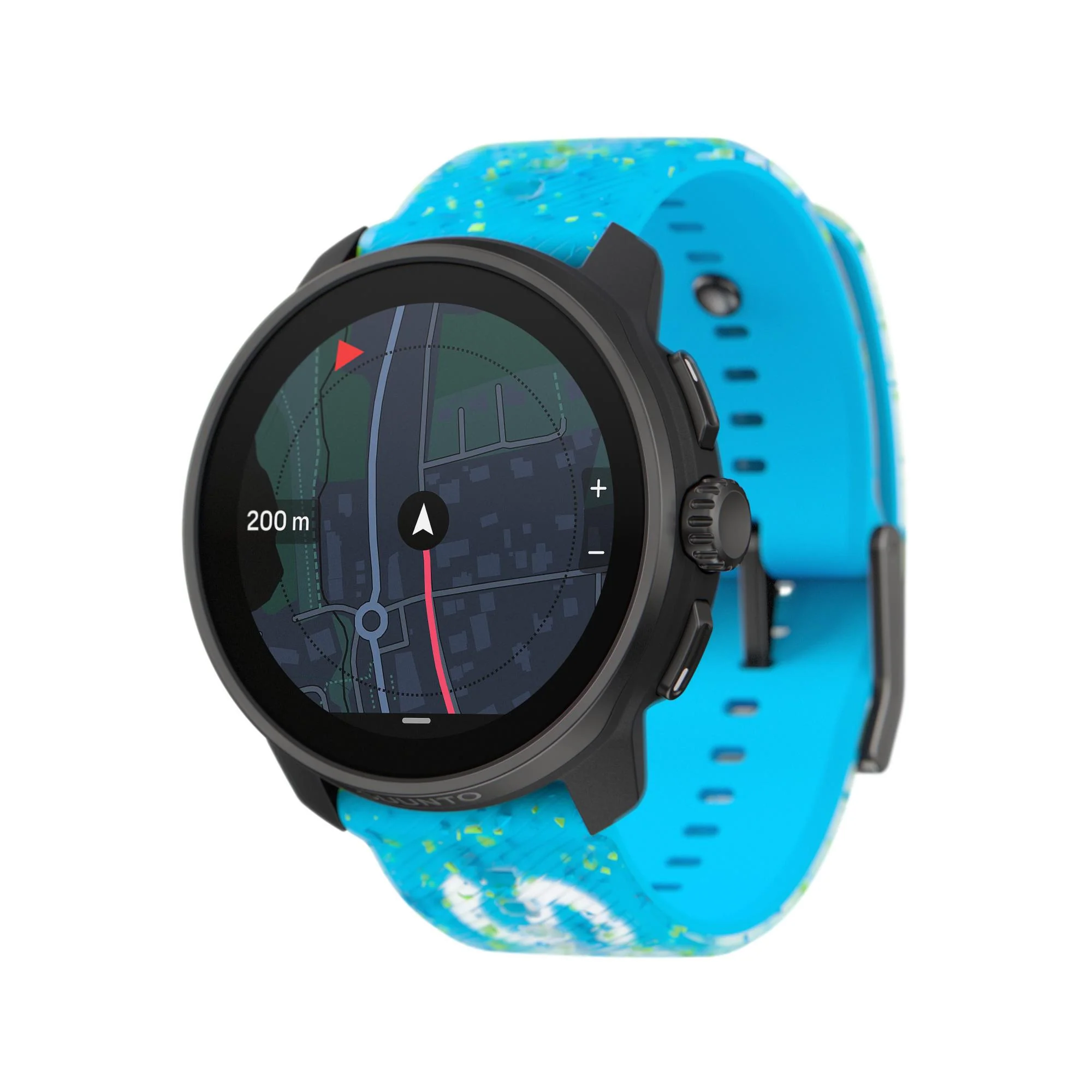 Suunto Race S Power Blue AMOLED Digital Silicone Strap Unisex Smart Fitness Watch SS051015000 - Image 3