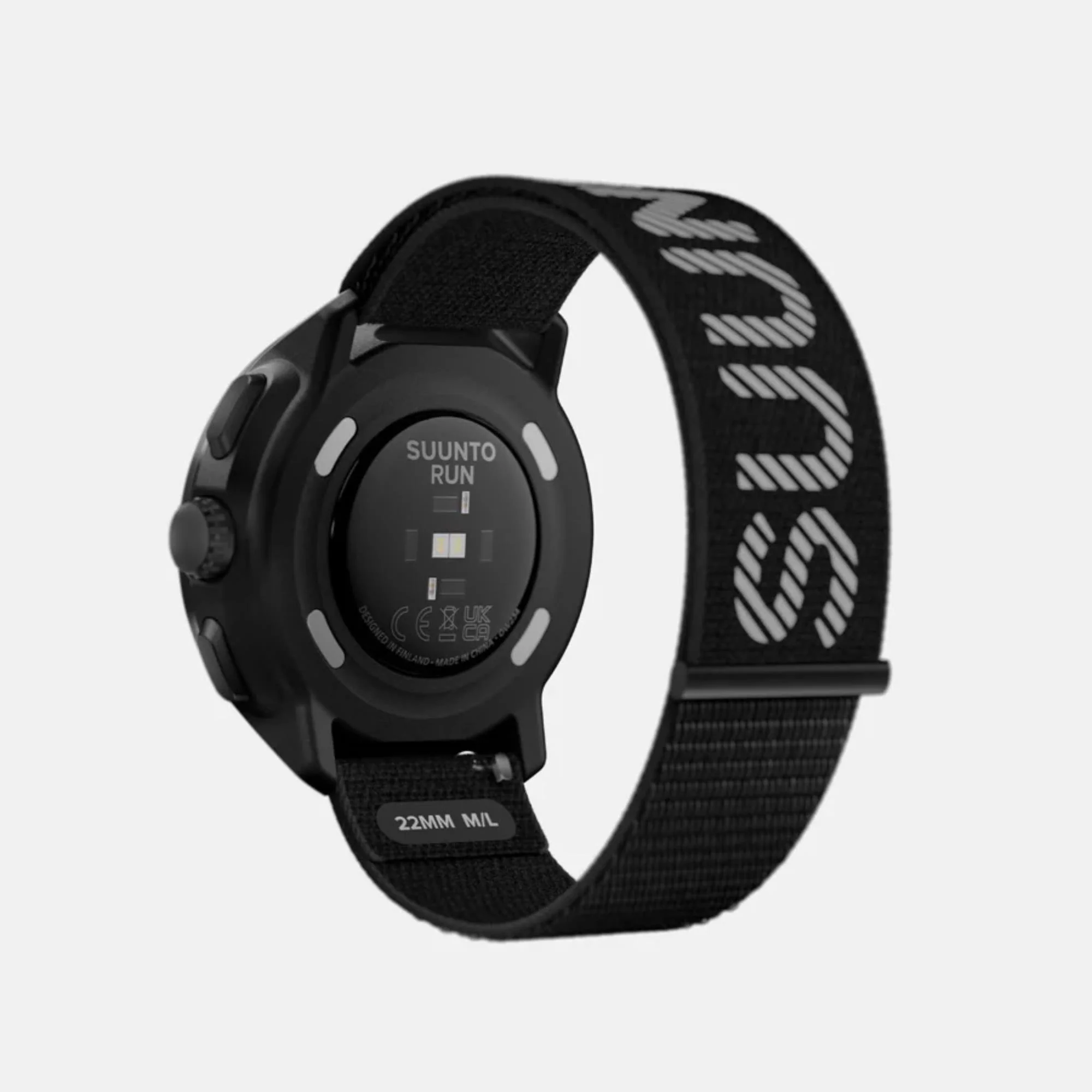 Suunto Run All Black Running AMOLED Digital Nylon Strap Unisex Smart Fitness Watch SS051109000 - Image 12
