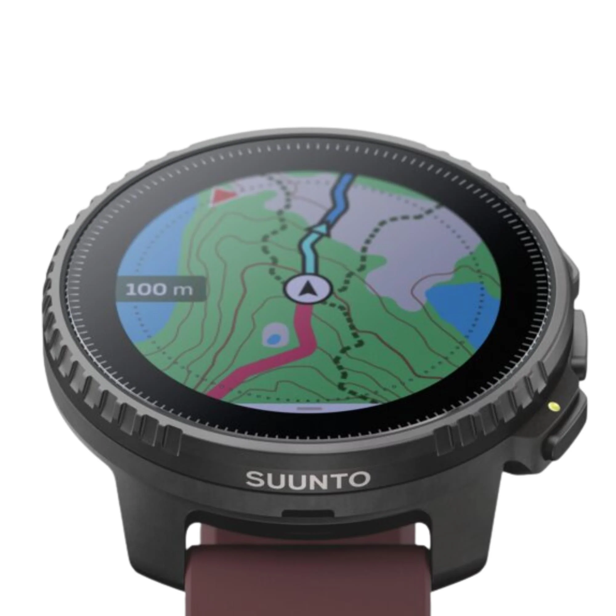 Suunto Vertical Black Ruby Digital Silicone Strap Unisex Smart Watch SS050865000 - Image 3