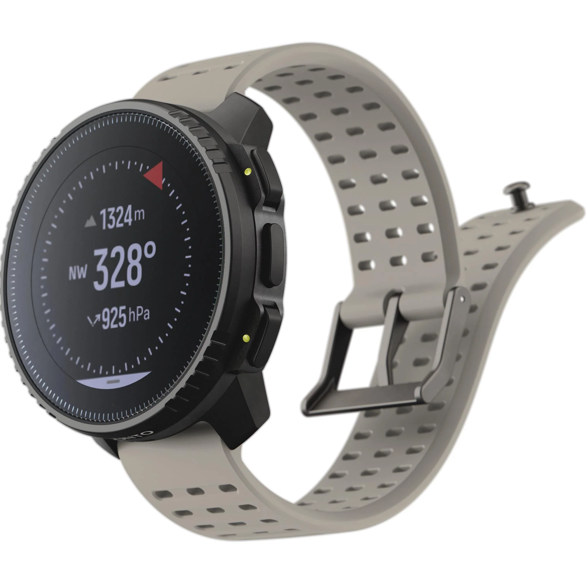 Suunto Vertical Black Sand Digital Silicone Strap Unisex Smart Watch SS050863000 - Image 7