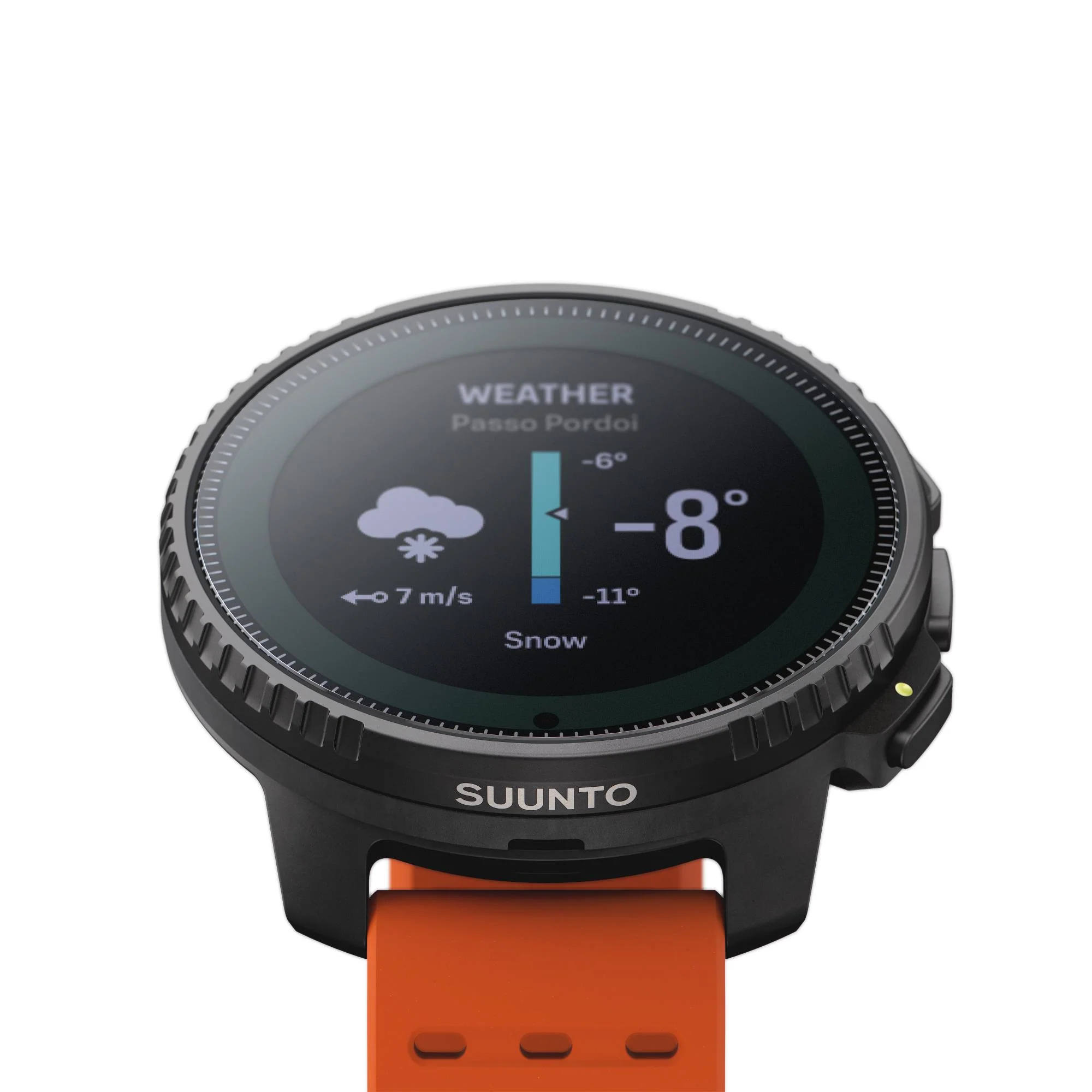 Suunto Vertical Solar Canyon Digital Silicone Strap Unisex Smart Watch SS050987000 - Image 4