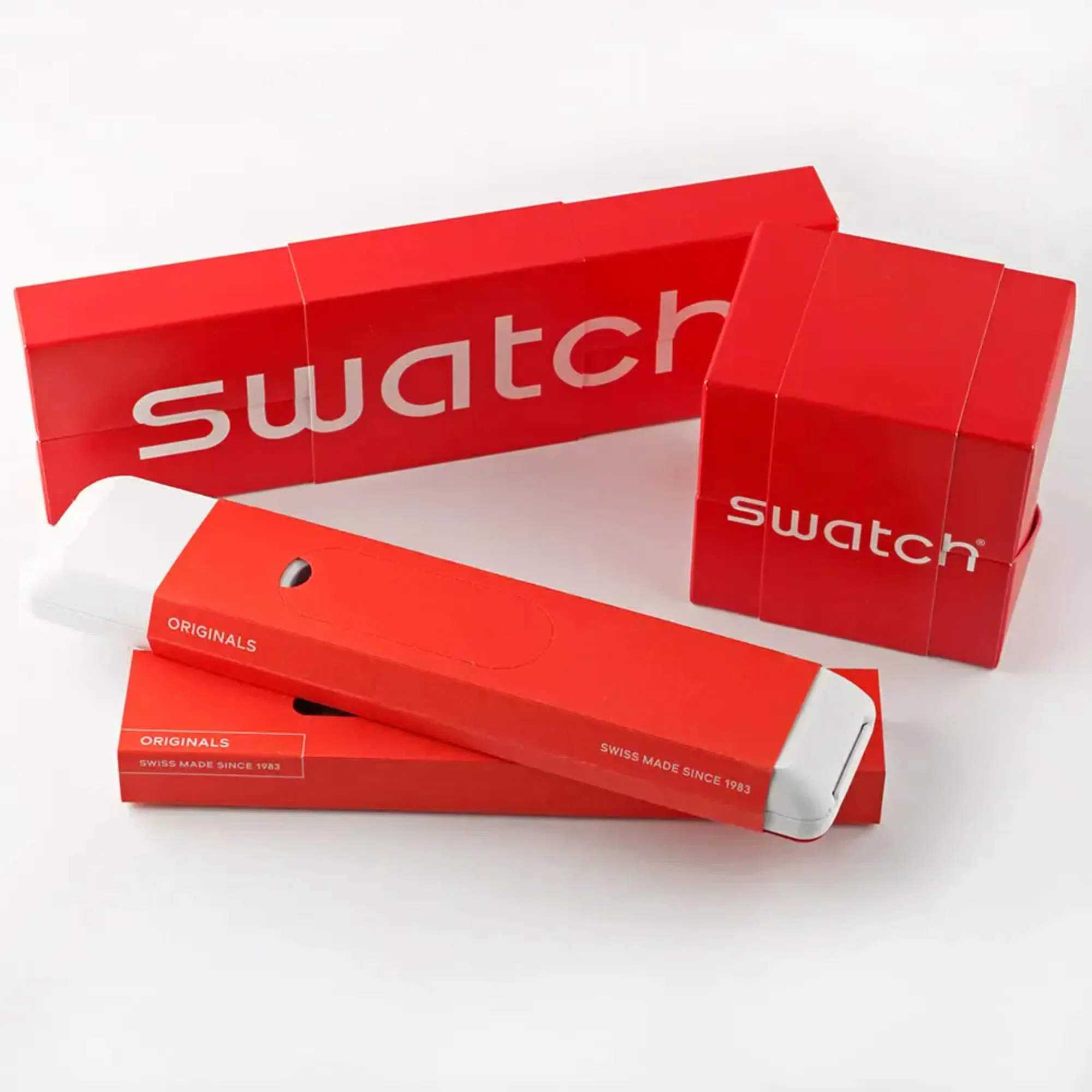 Swatch Big Bold Midnight Mode Red Dial Men’s Watch SB05B111 - Image 6