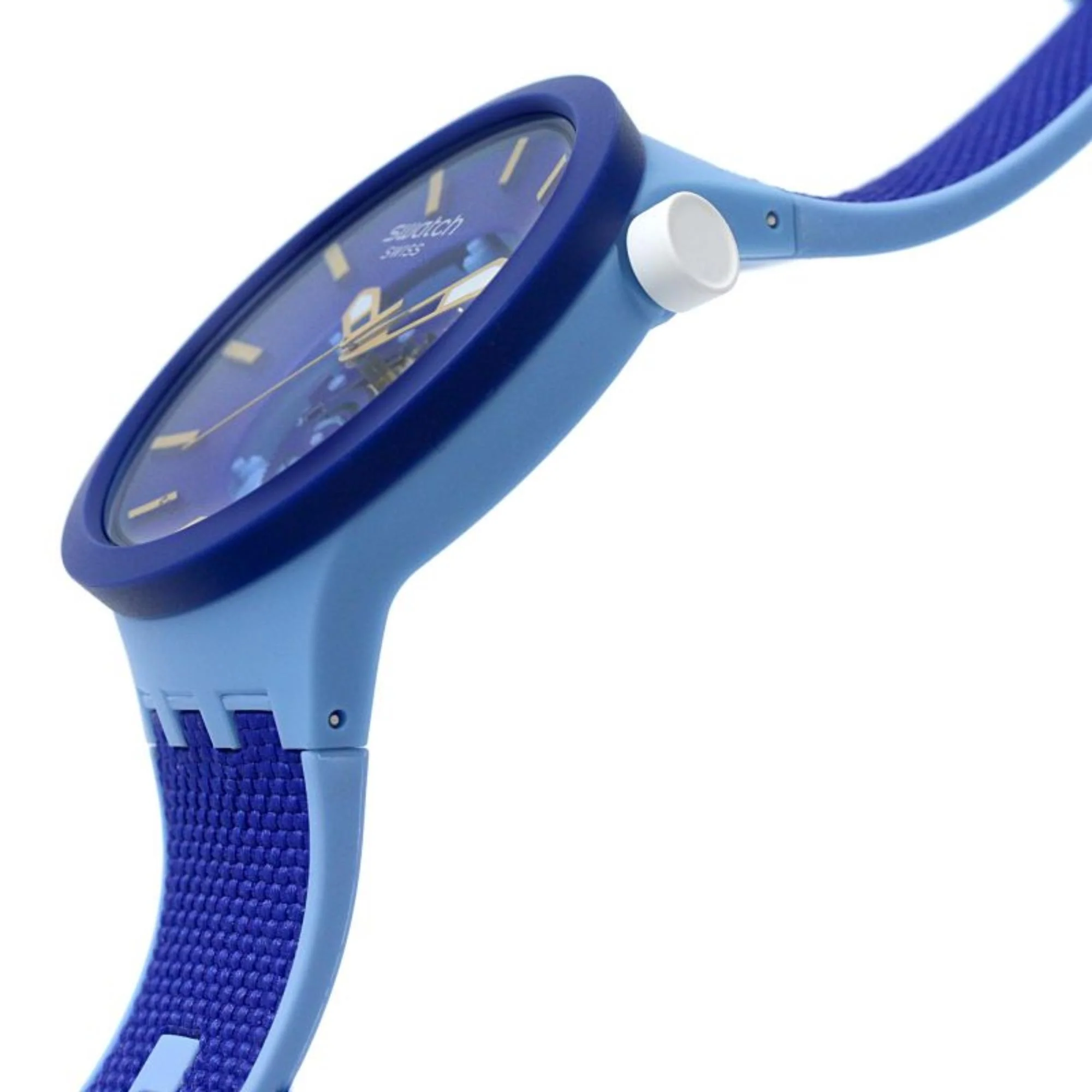Swatch BOUNCING BLUE Big Bold Watch SB05N105 - Image 14